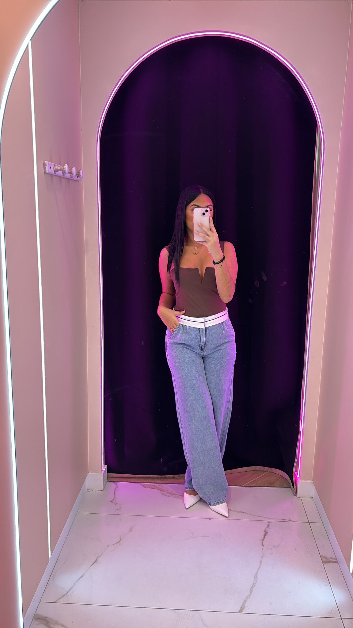 Haut body échancré