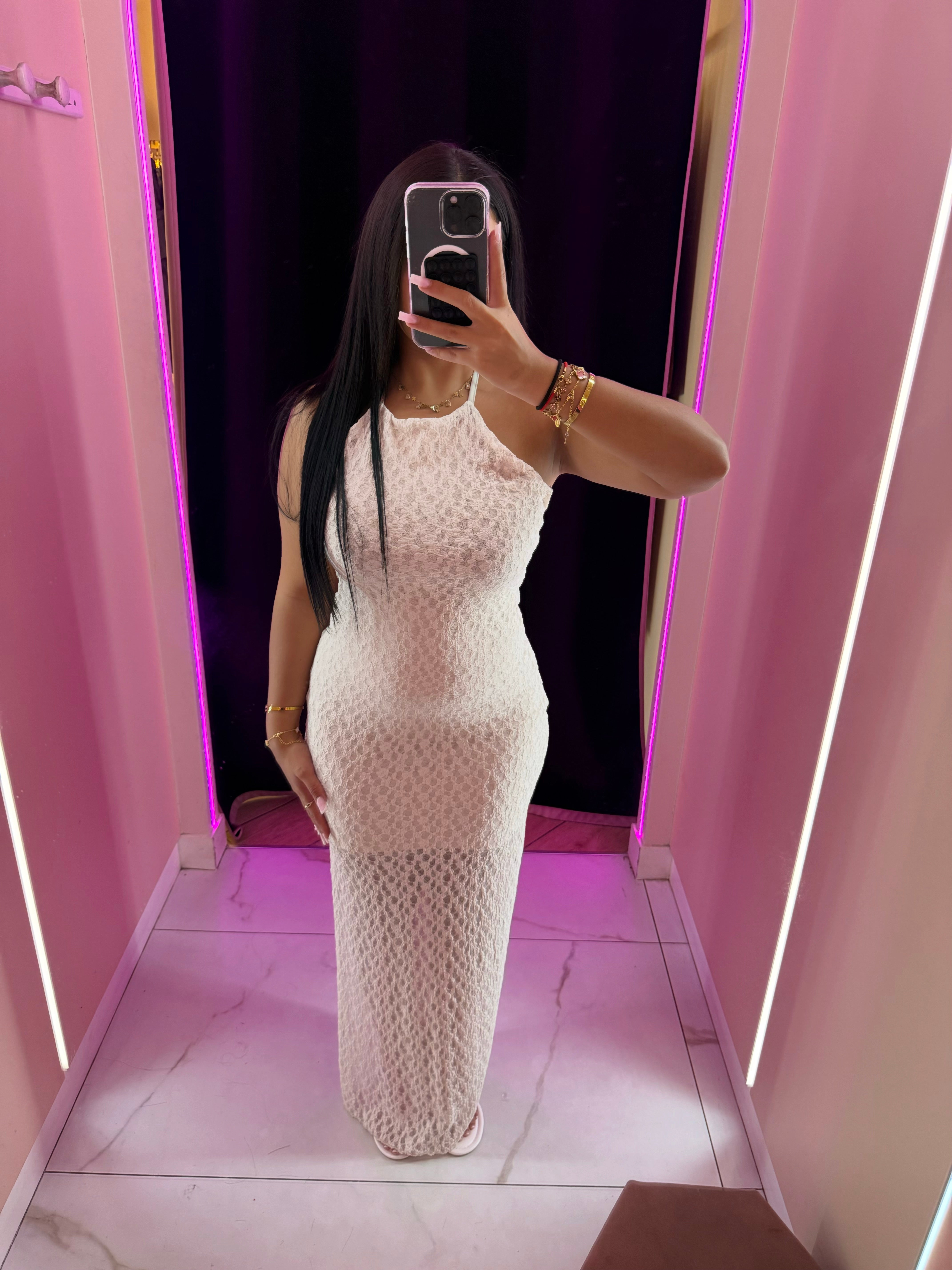Magnifique robe doublure Sabrina