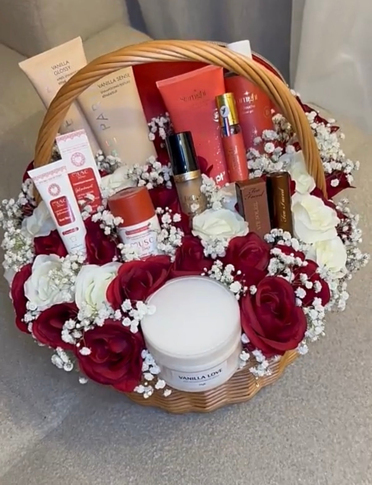 Panier cadeaux mariage