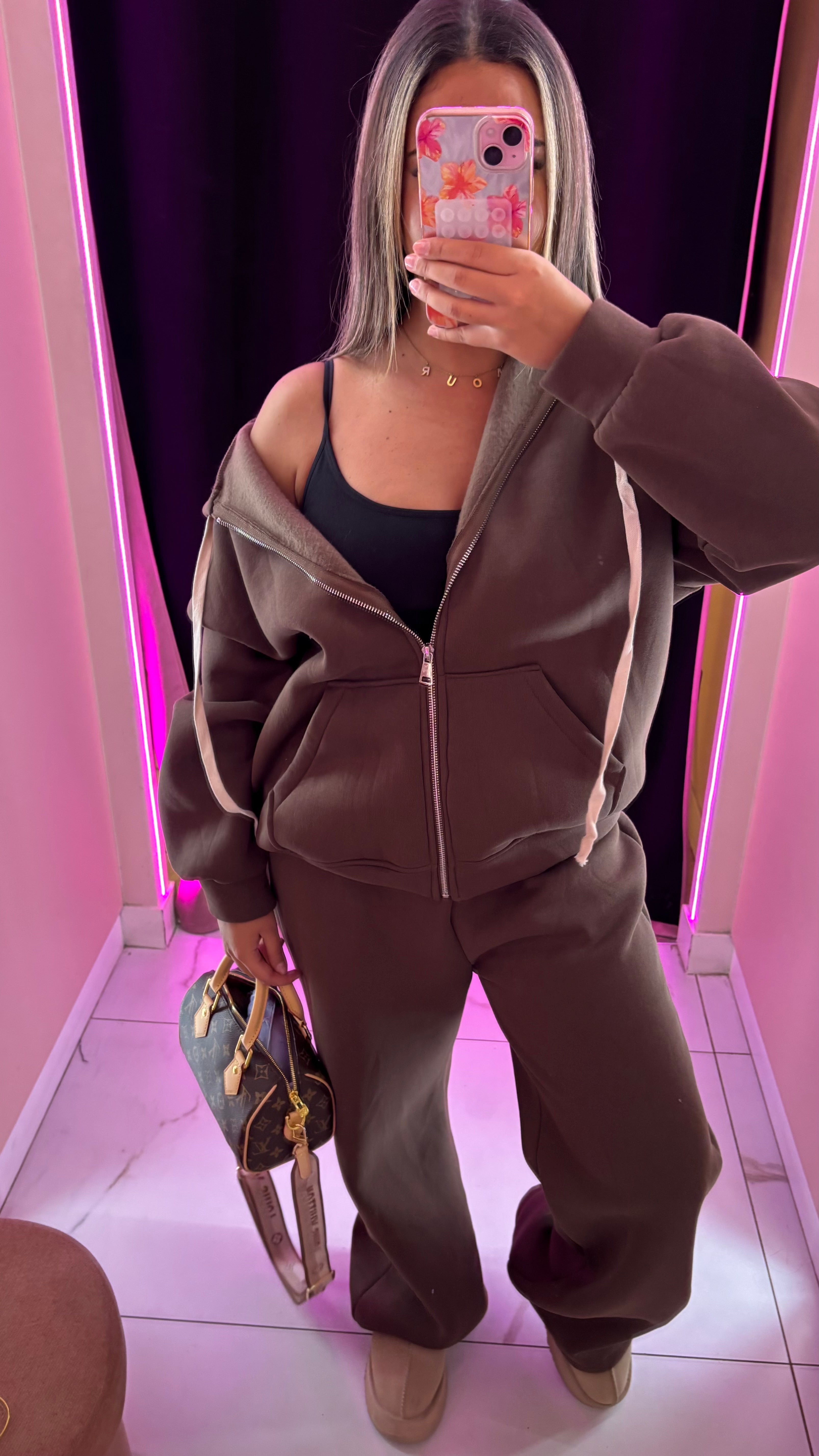 Ensemble jogging oversize