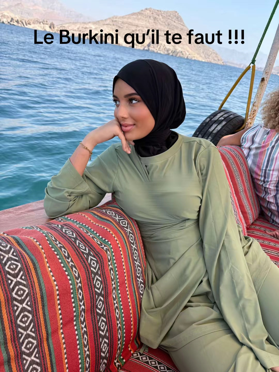 Burkini trio ( foulard + burkini )