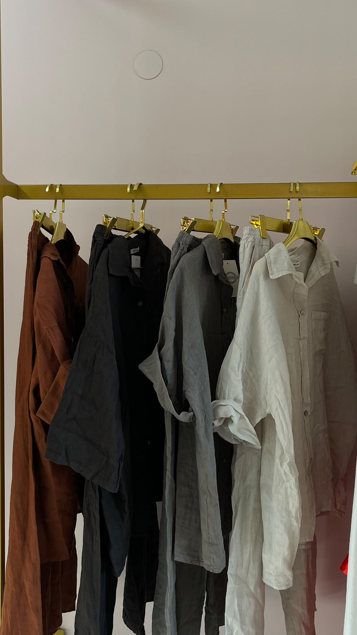 Ensemble véritable lin
