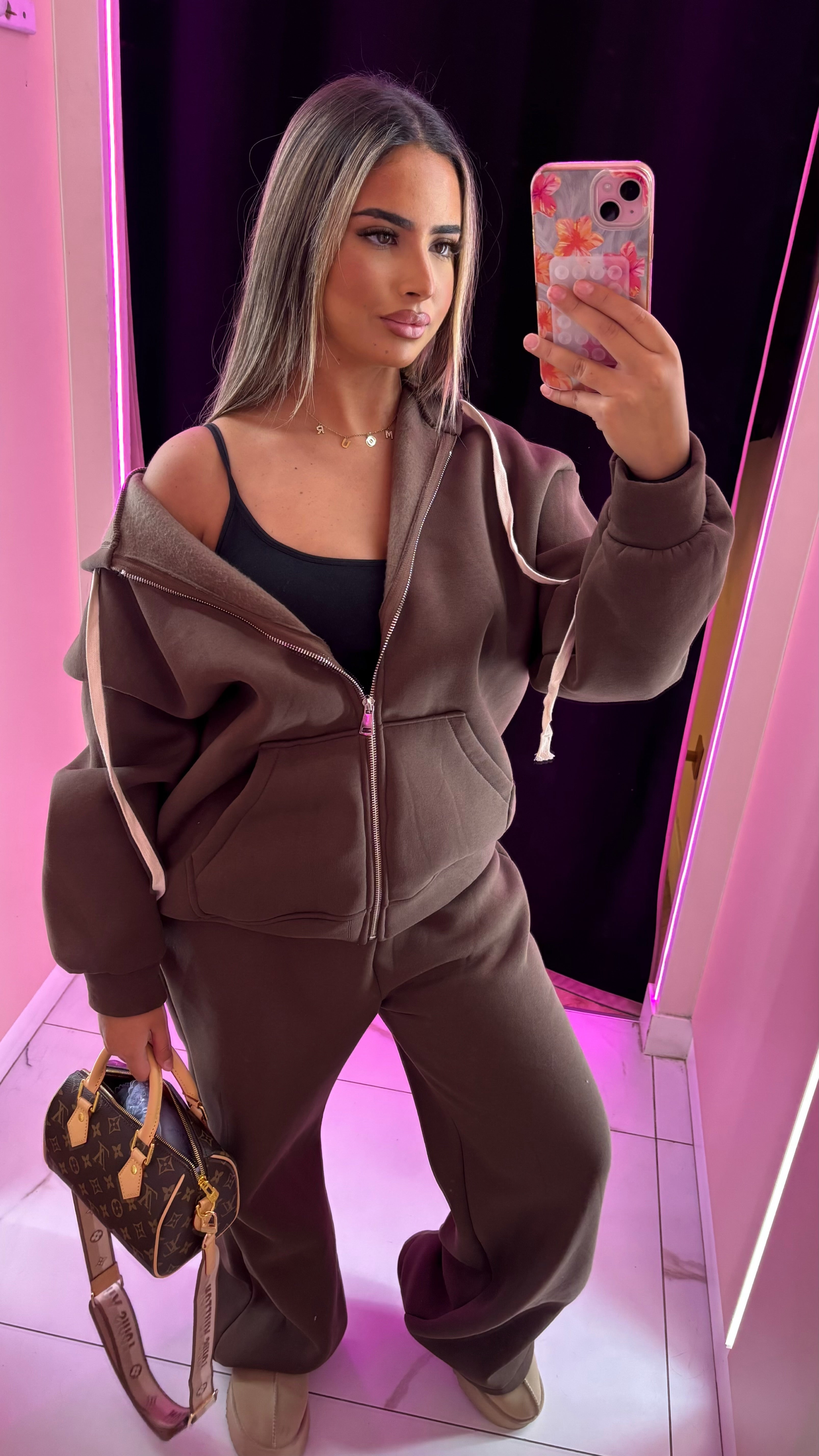 Ensemble jogging oversize