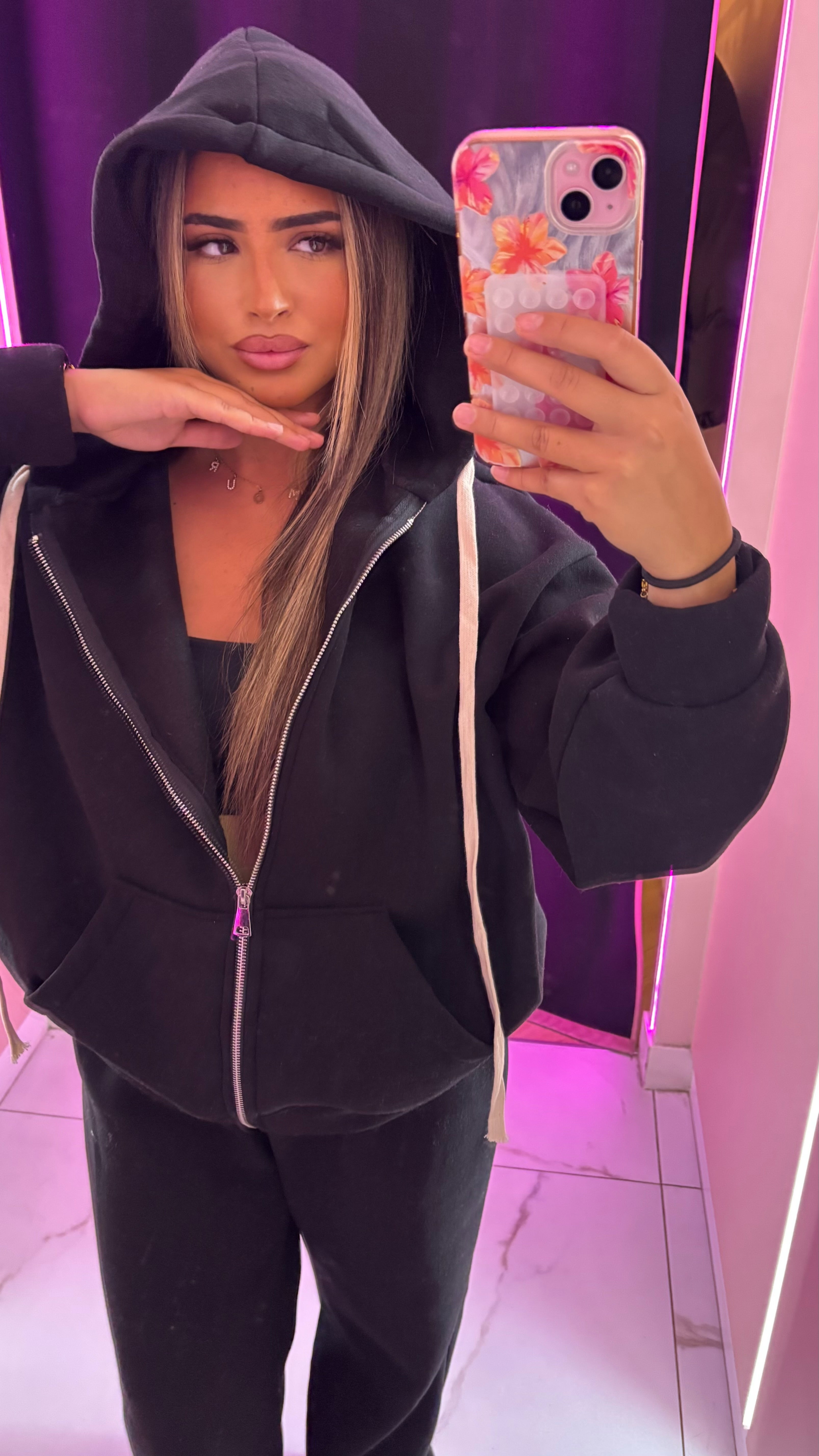 Ensemble jogging oversize