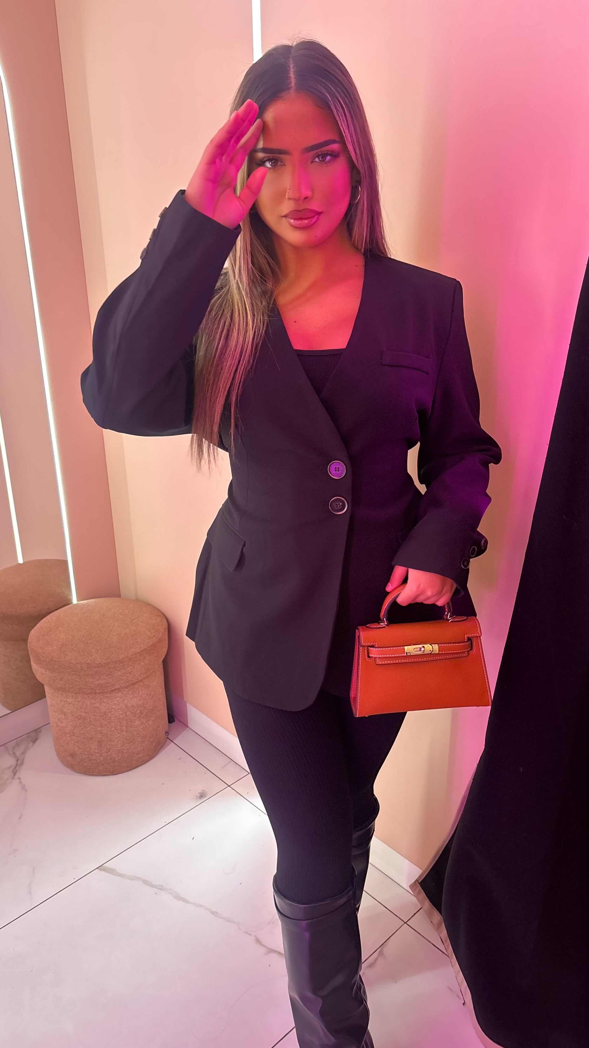 Blazer by ynessou ajustable qui ce ceintre