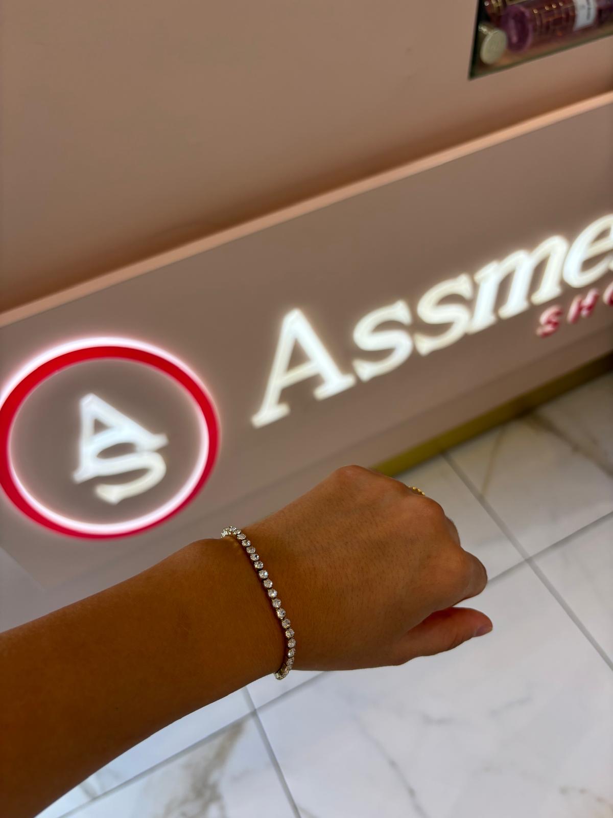 Bracelet strass