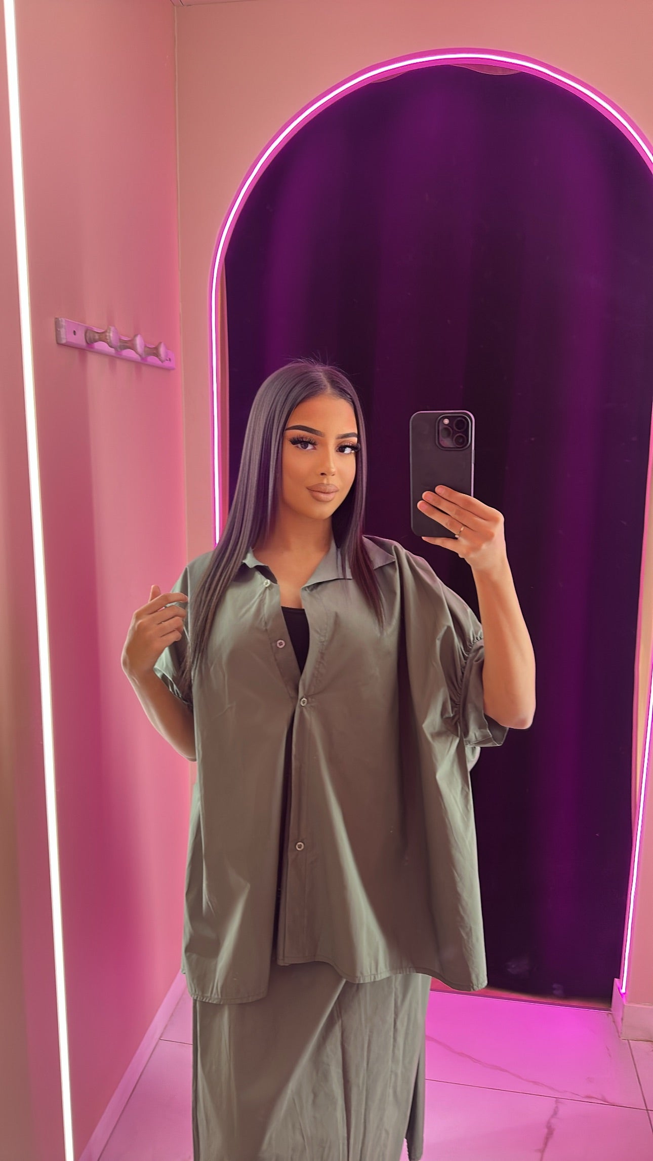 Ensemble chemise jupe soum