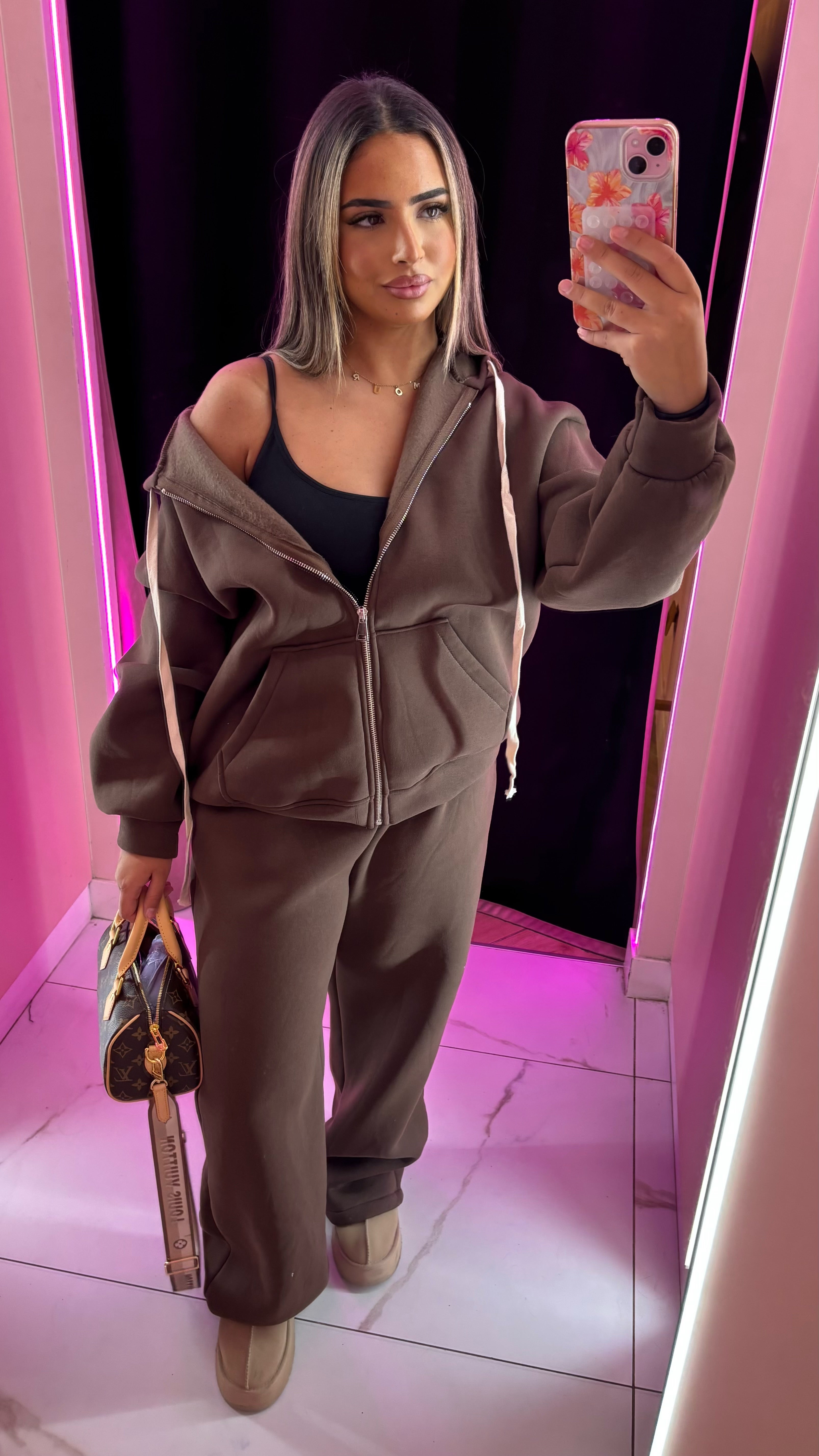 Ensemble jogging oversize