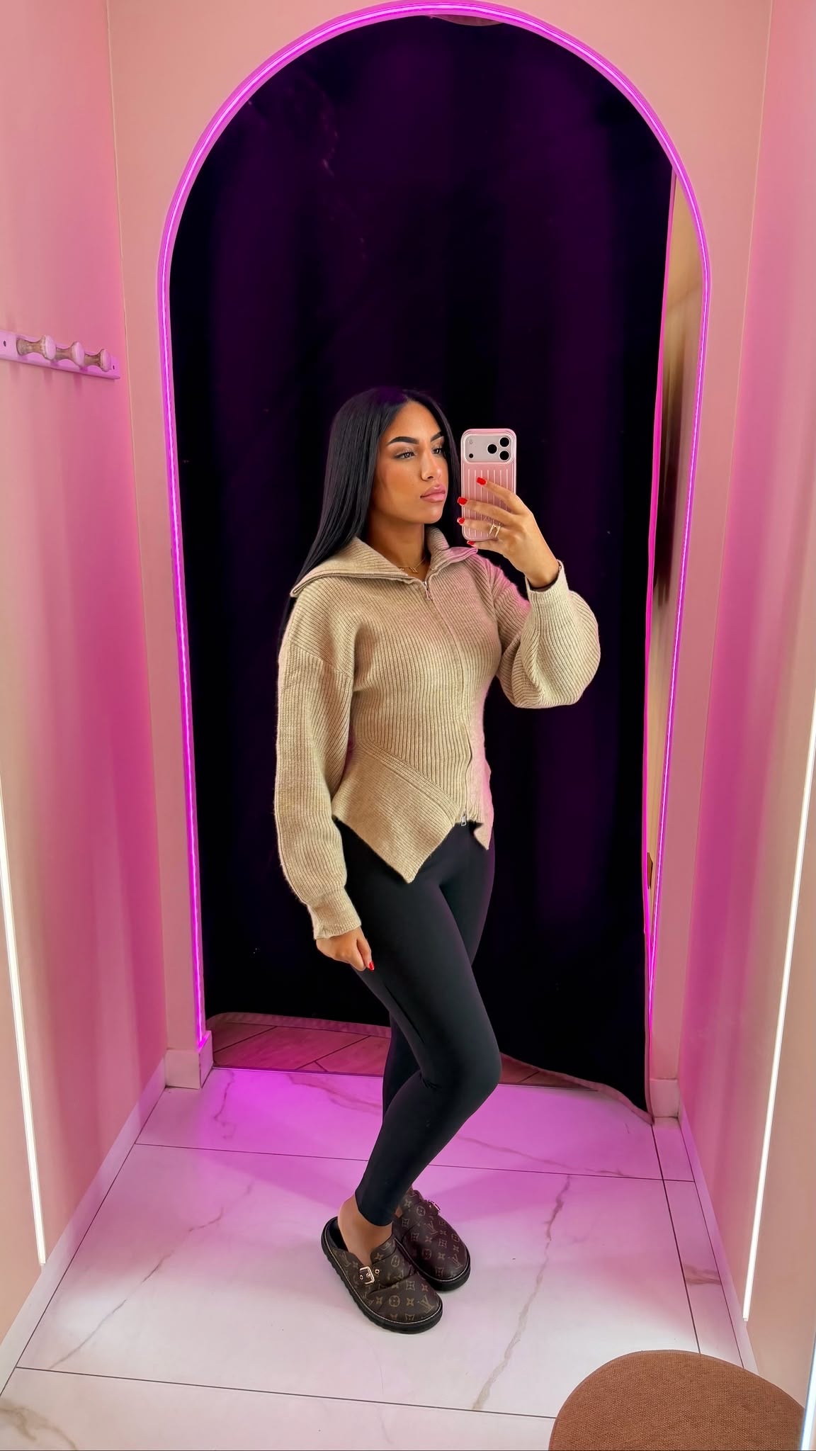 incroyable haut à zip 🧶