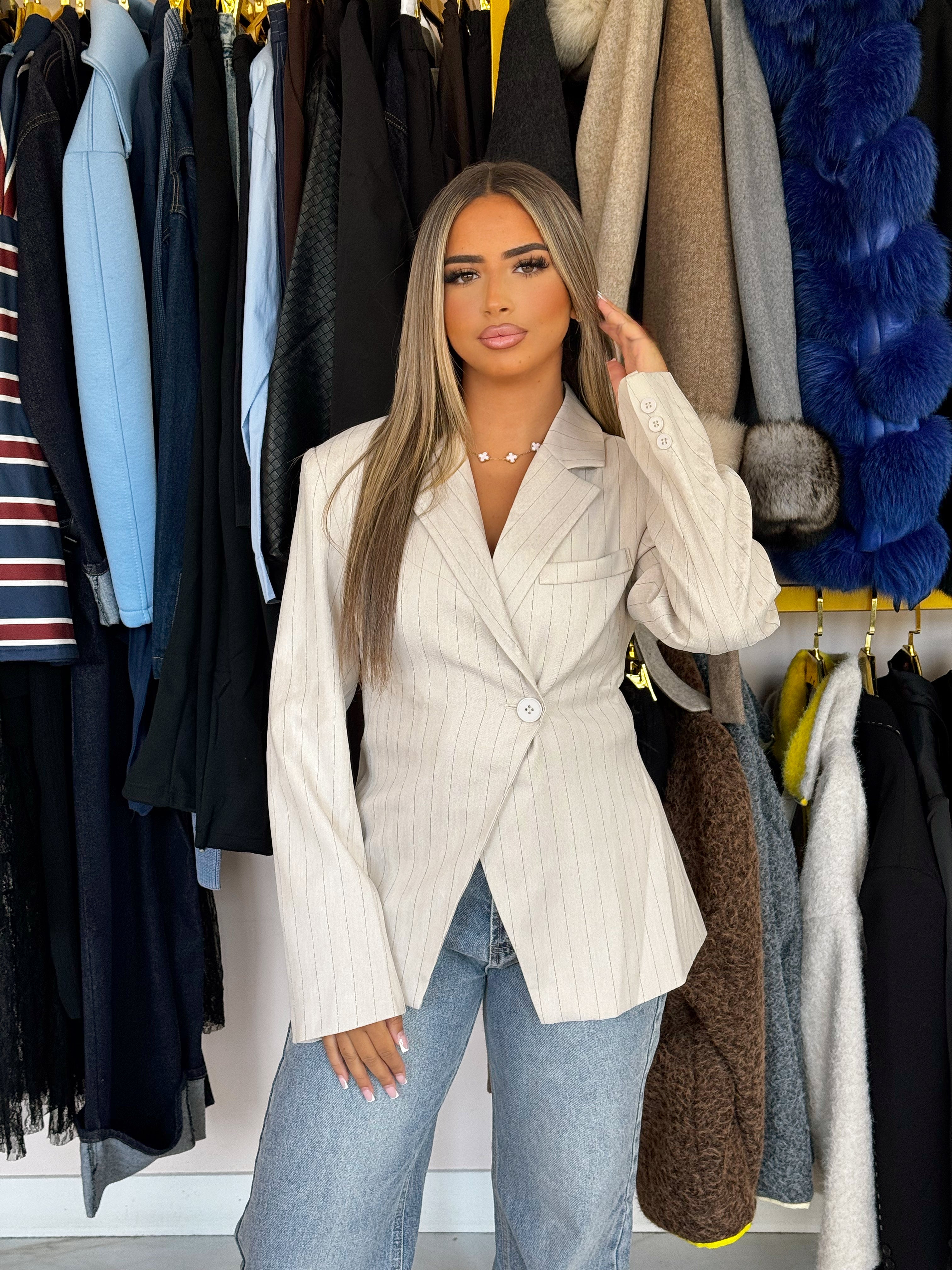 Blazer ceintre wass