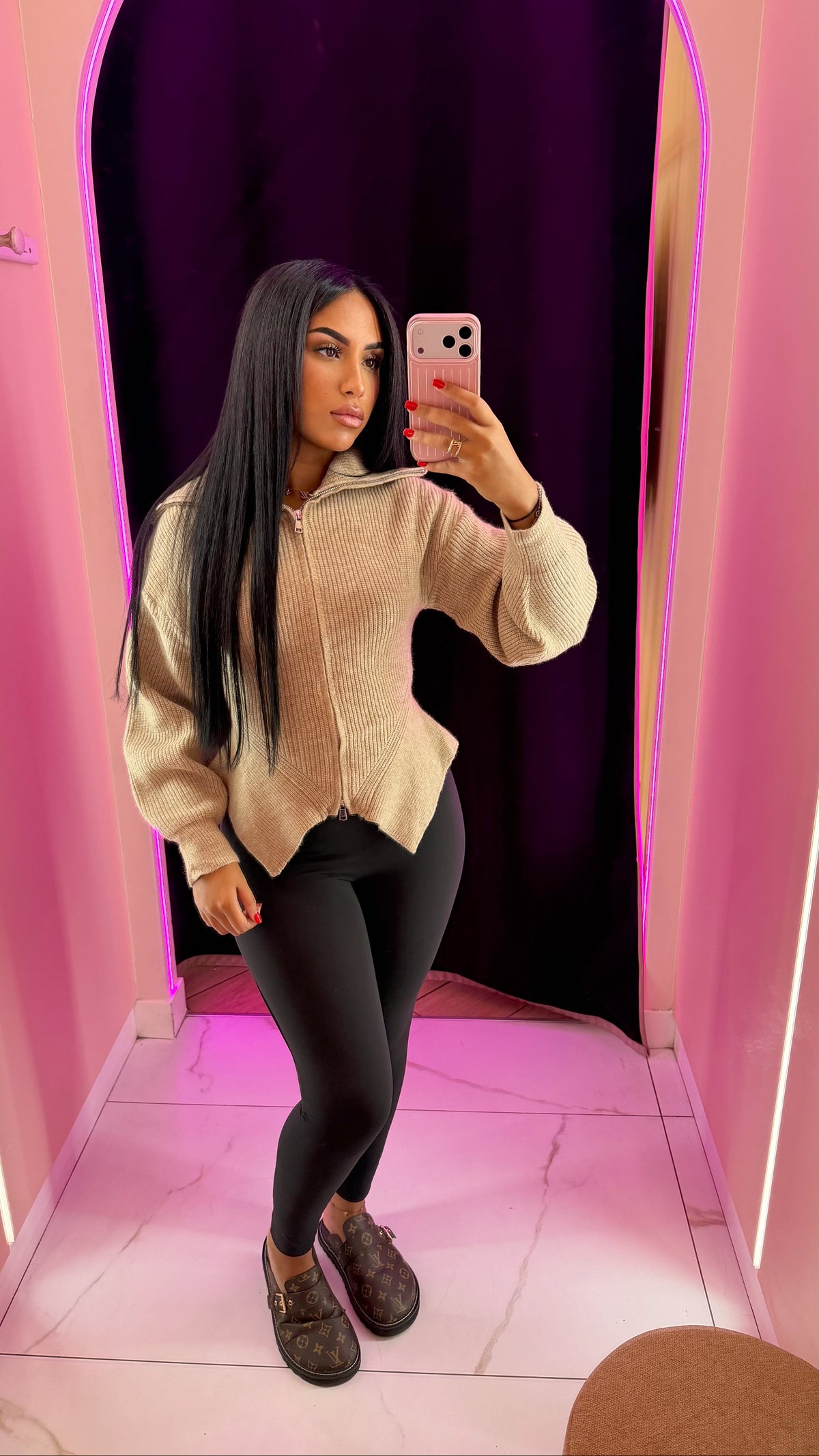 incroyable haut à zip 🧶