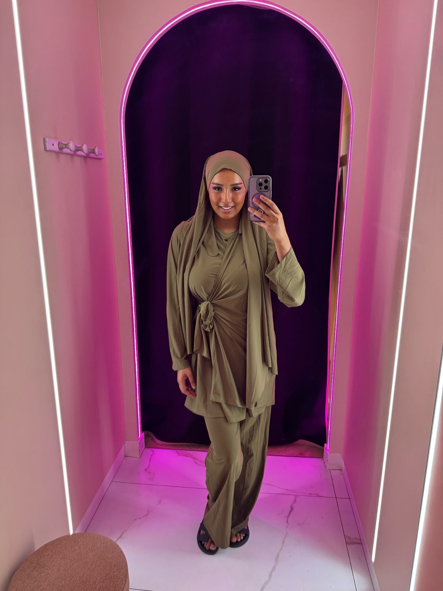 Burkini trio ( foulard + burkini )