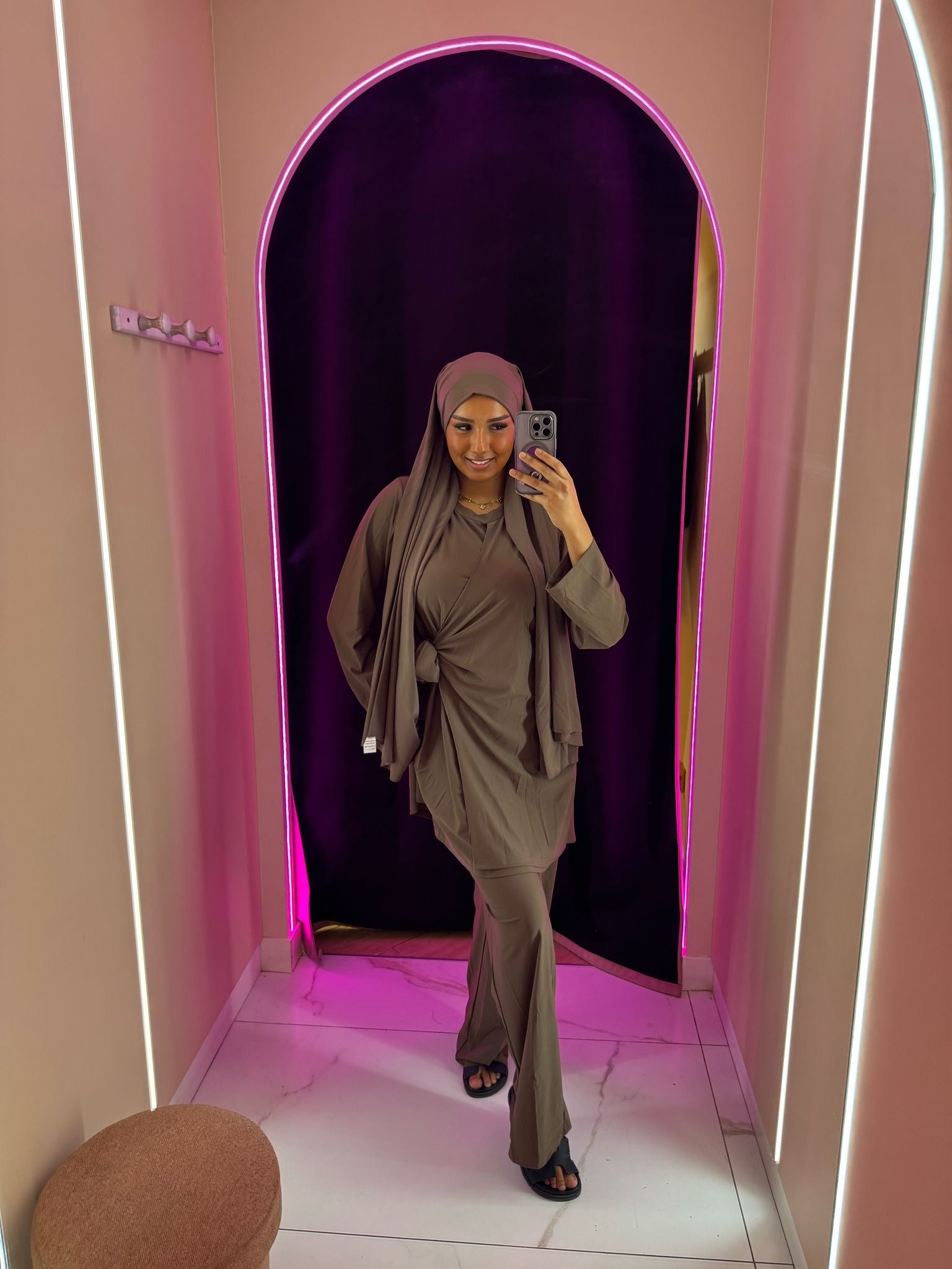 Burkini trio ( foulard + burkini )