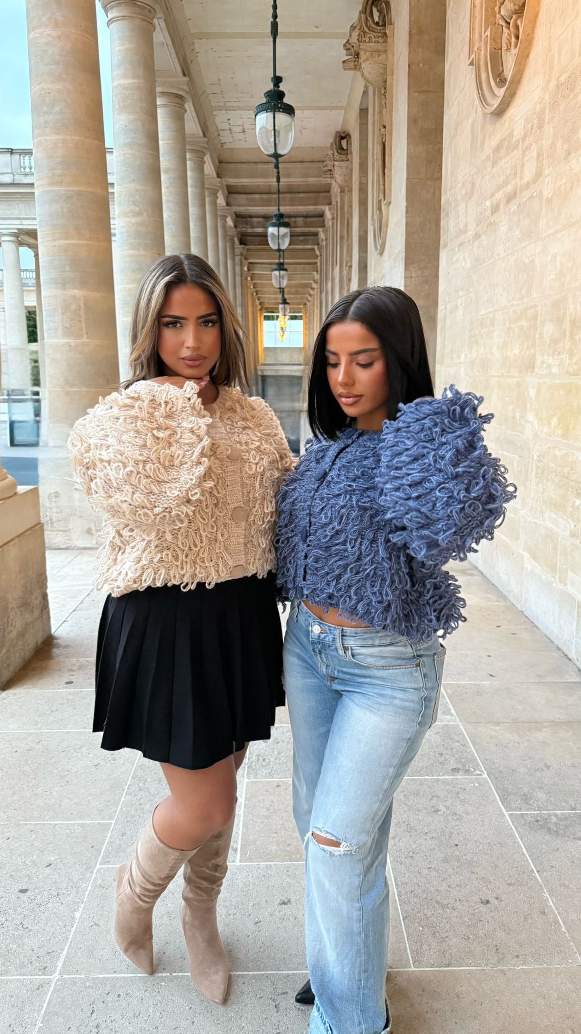 Gilet haut froufrou