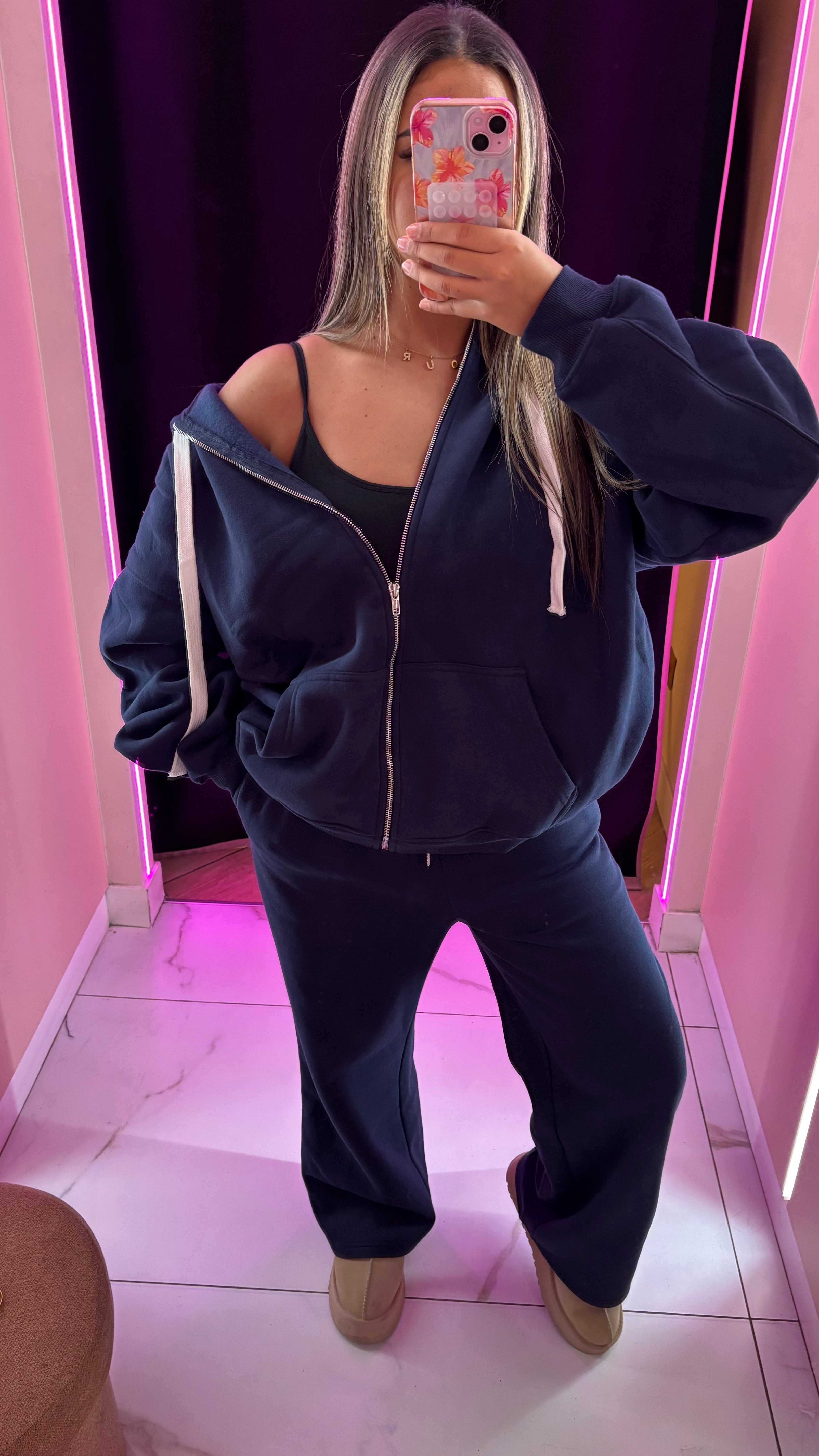 Ensemble jogging oversize