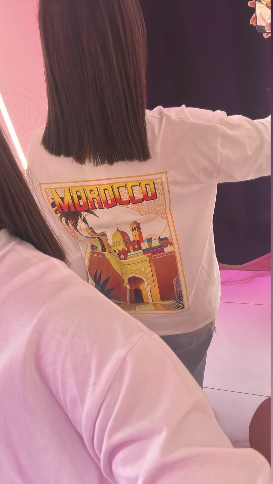 T-shirt manche longue Maroc 🇲🇦