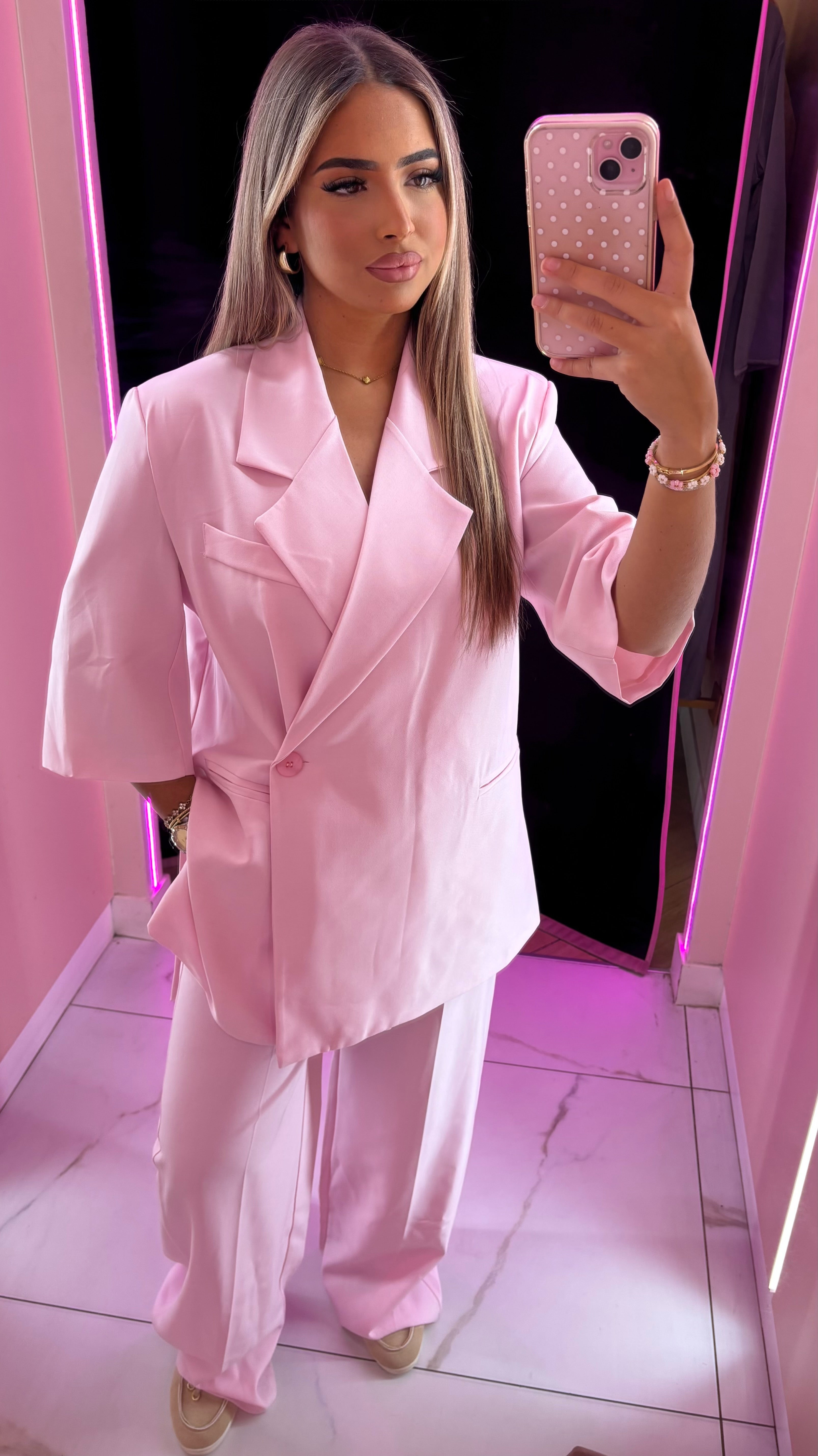 Ensemble tailleur oversize pantalon