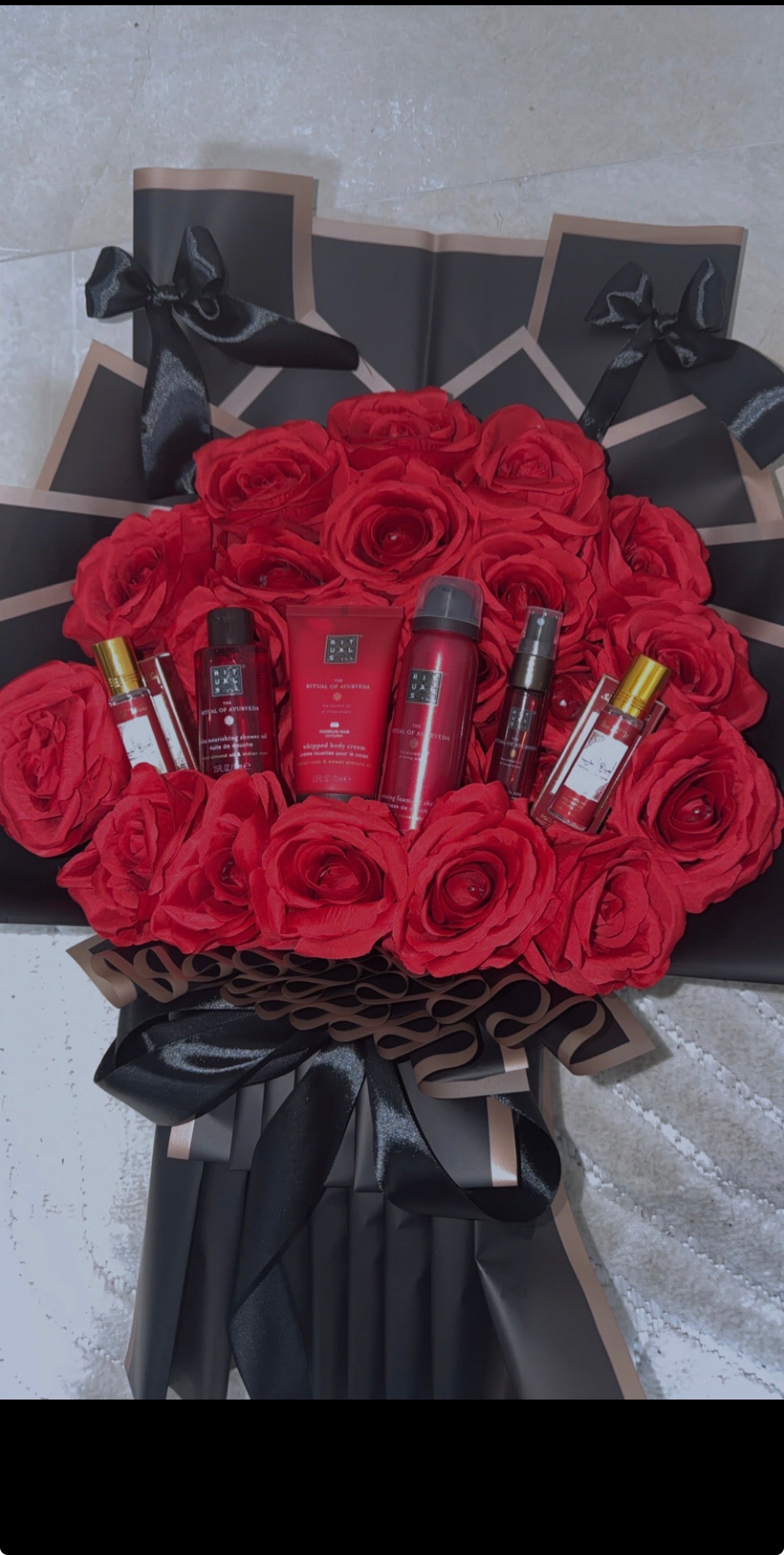 Bouquet fleur éternel rituel complet