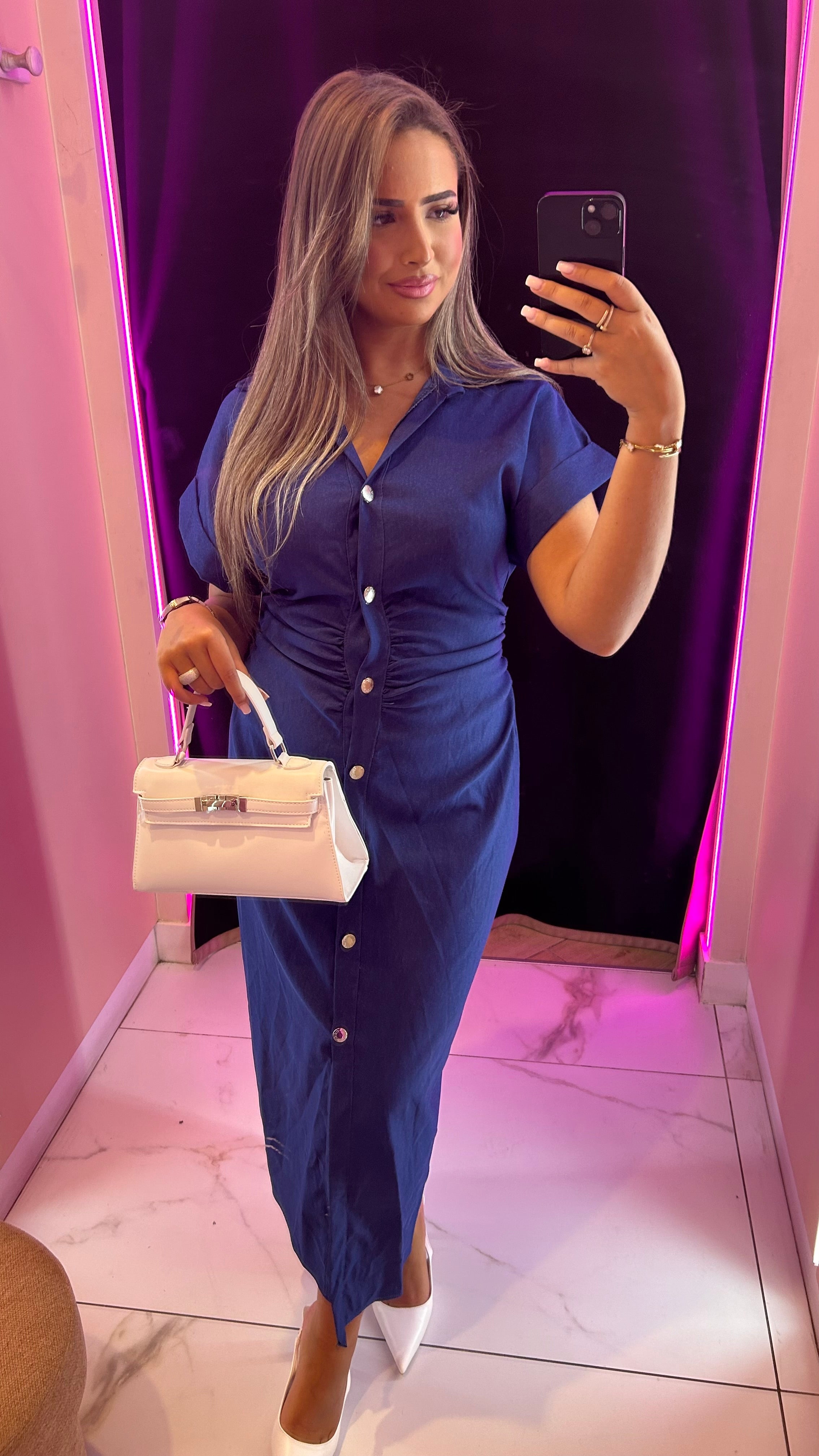 Robe by Lina en jean