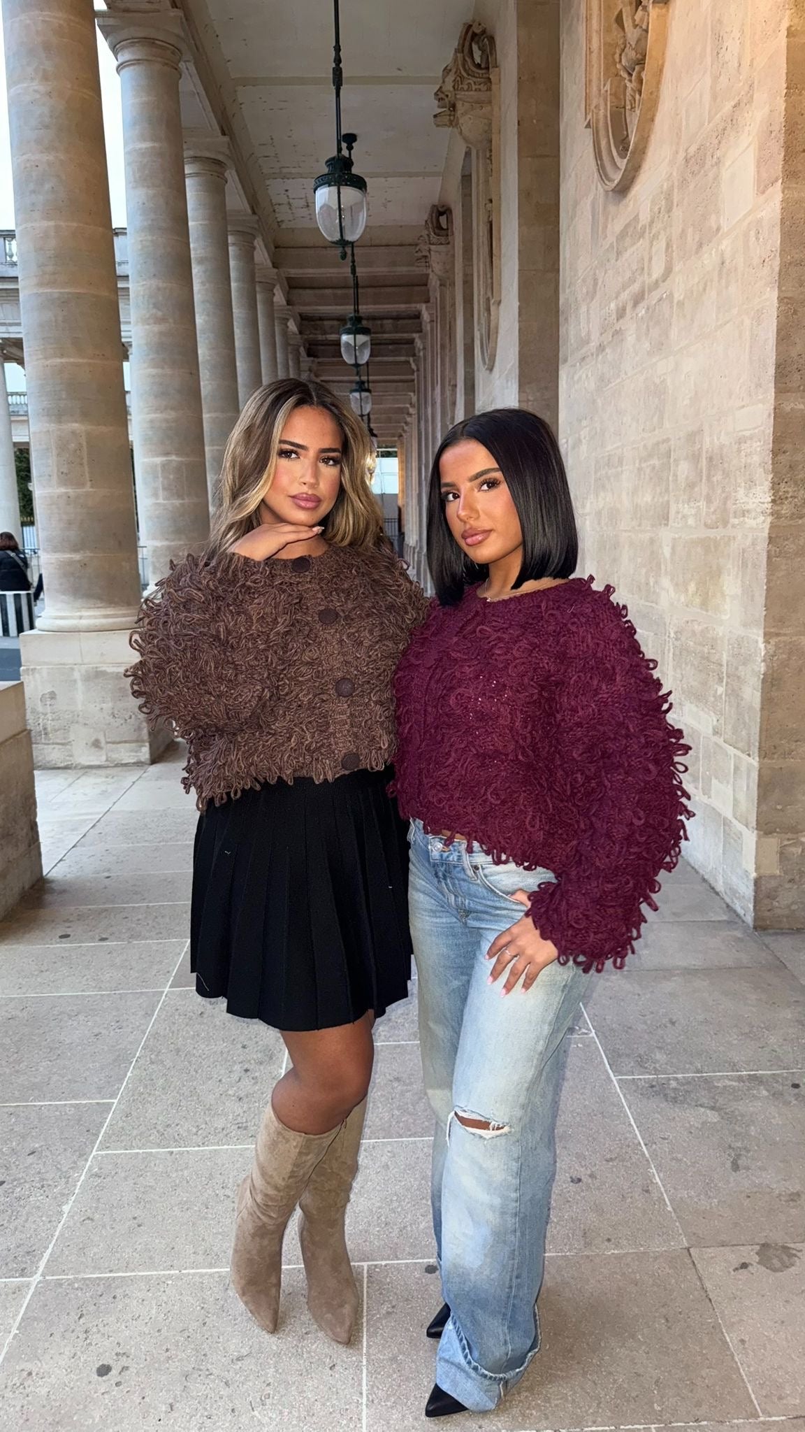 Gilet haut froufrou