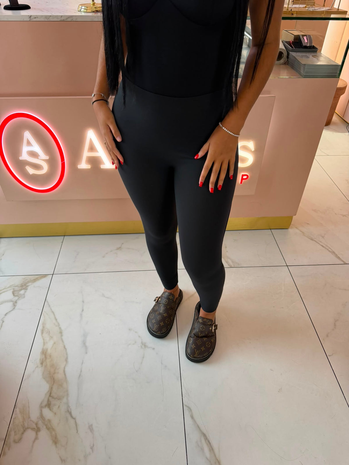Legging molletonné d’hiver