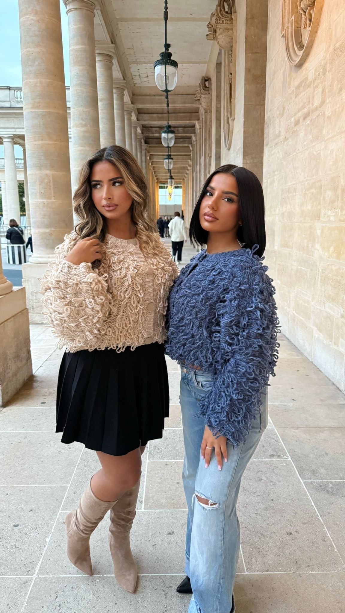 Gilet haut froufrou