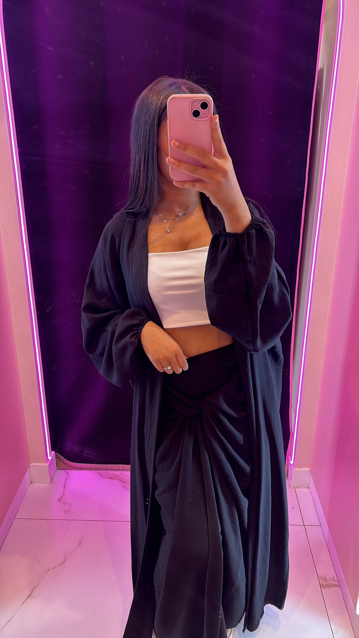 Ensemble kimono jupe
