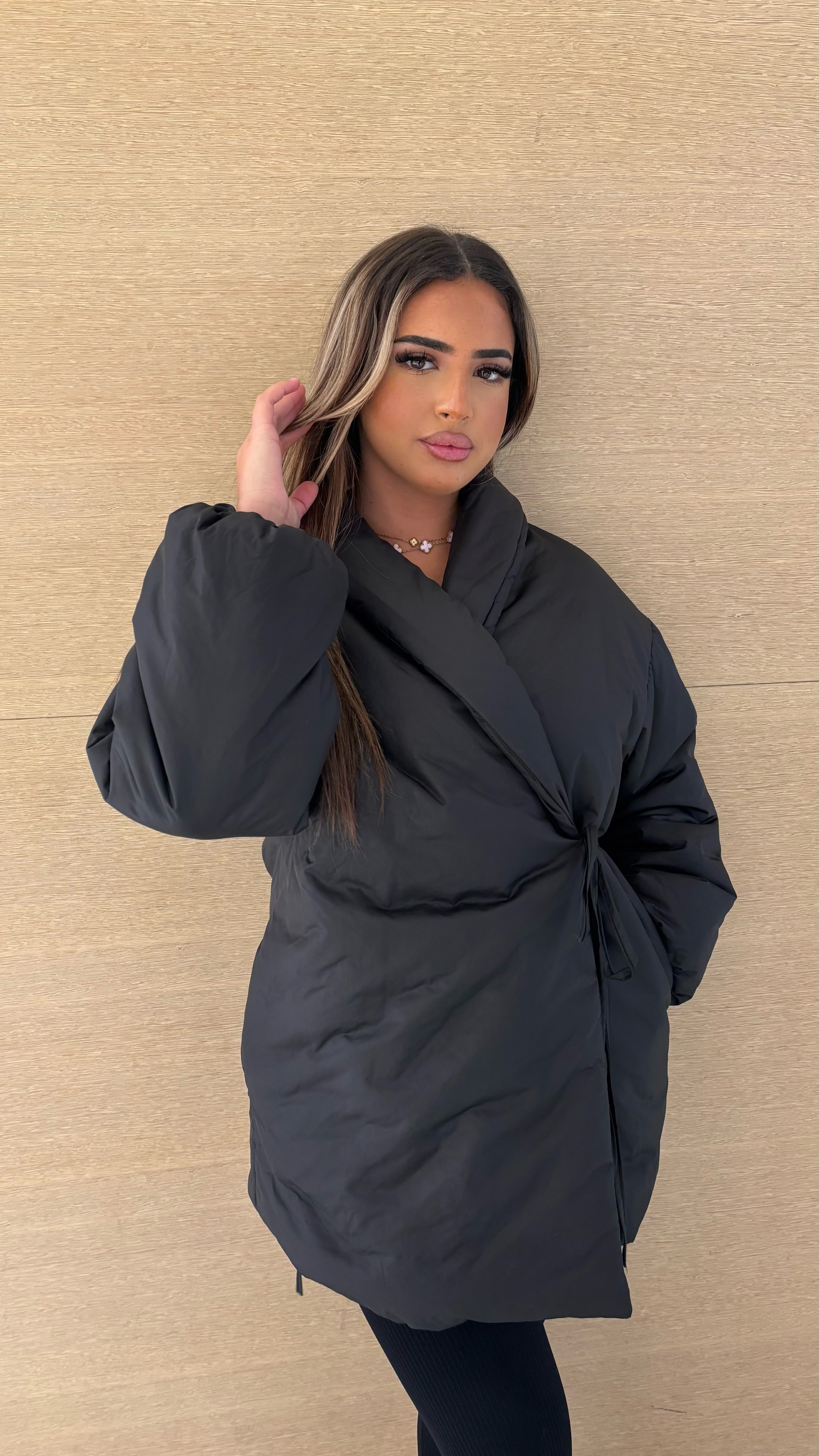 Doudoune pépite ceintré