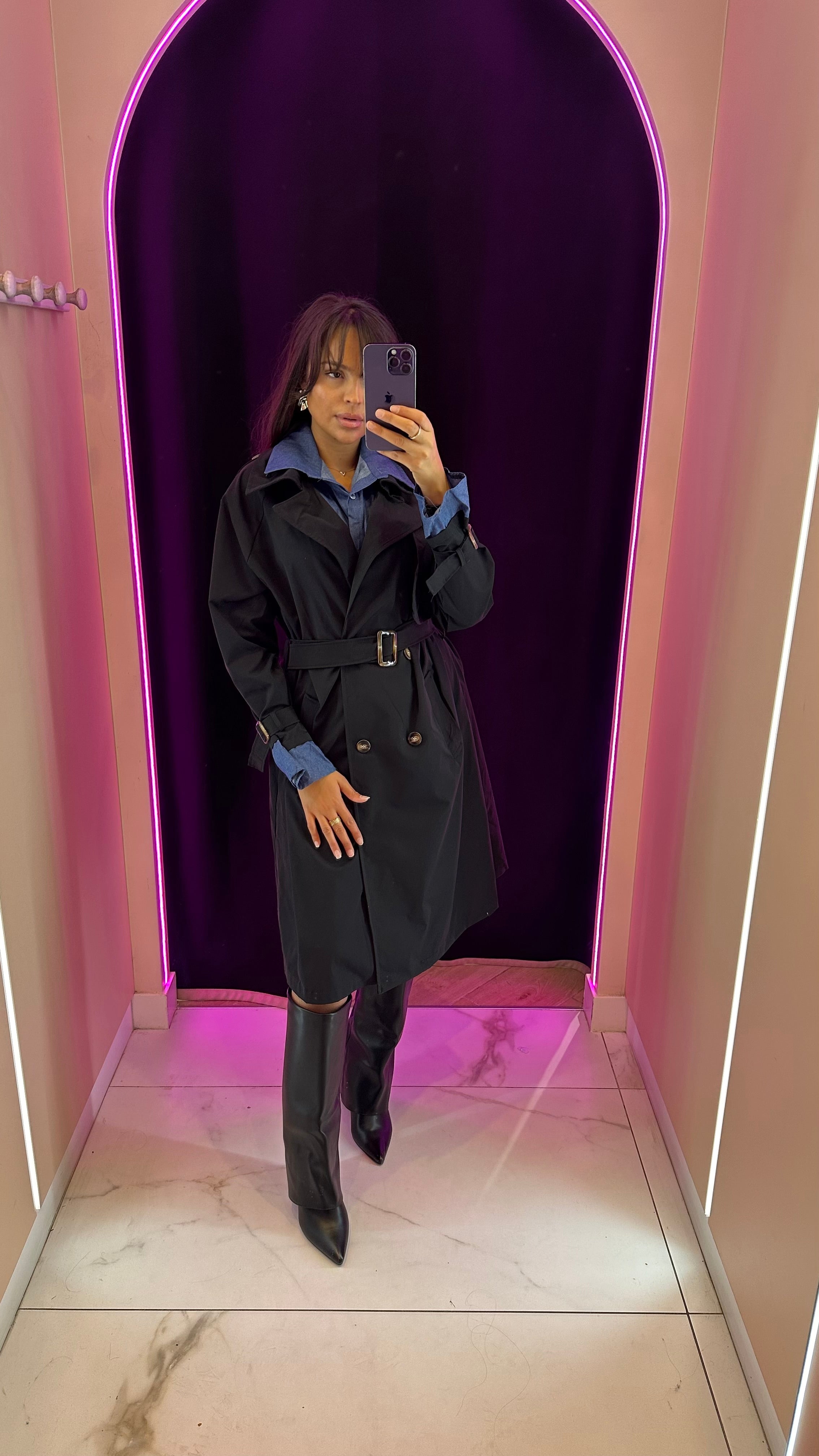 Trench chemise inclu