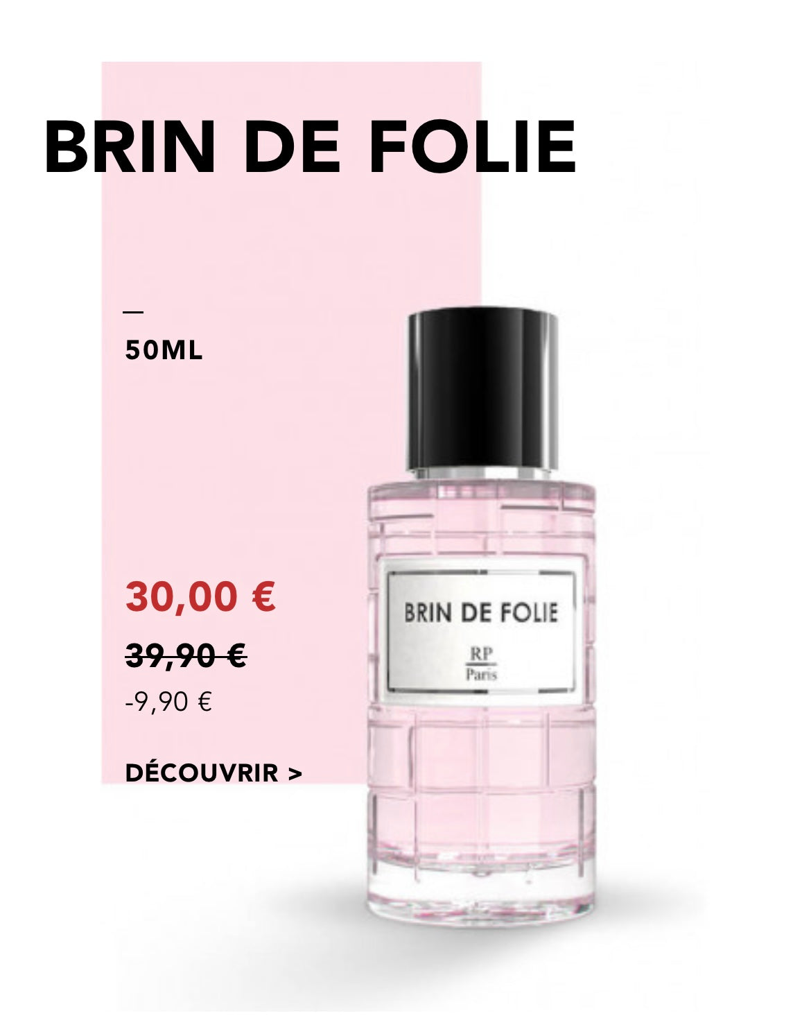 PARFUMS BRIN DE FOLIE 50ML