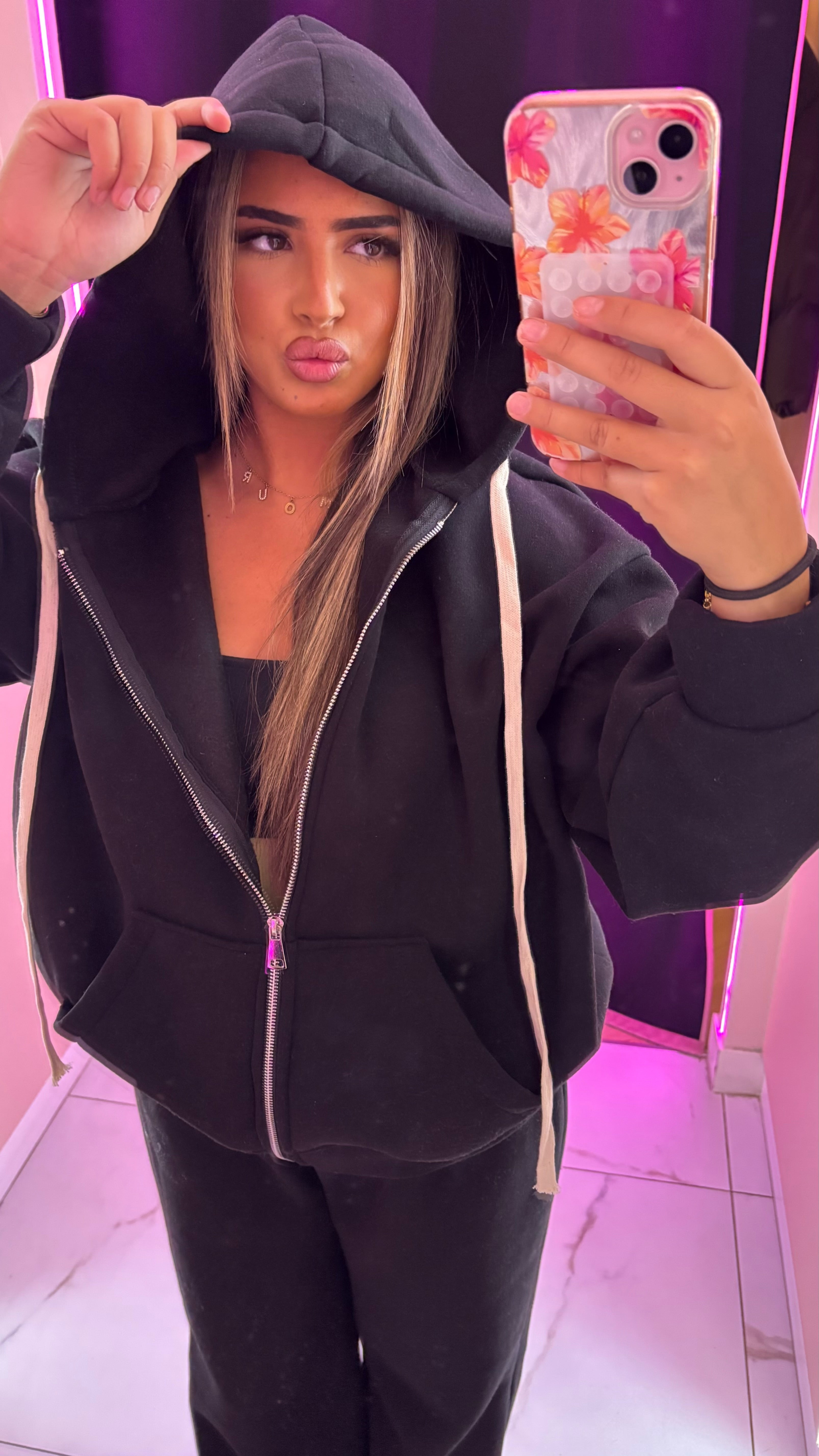 Ensemble jogging oversize