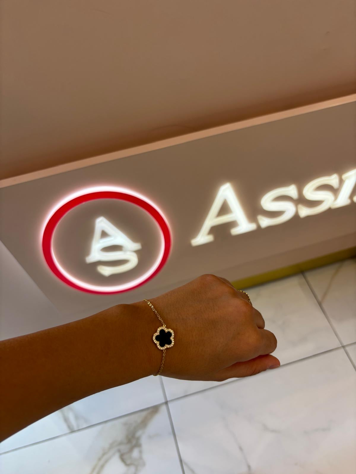 Bracelet trèfle