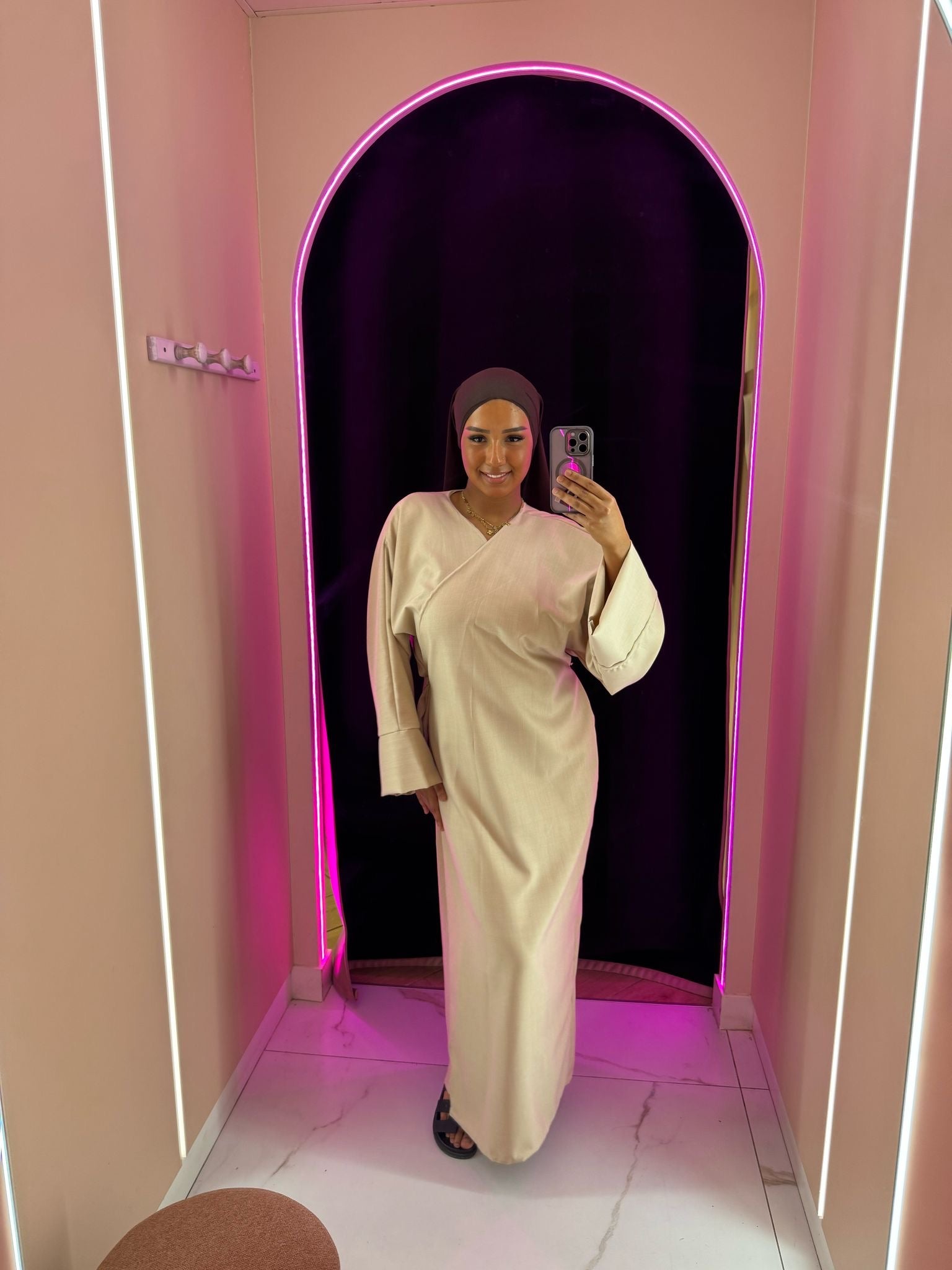 Robe drapé
