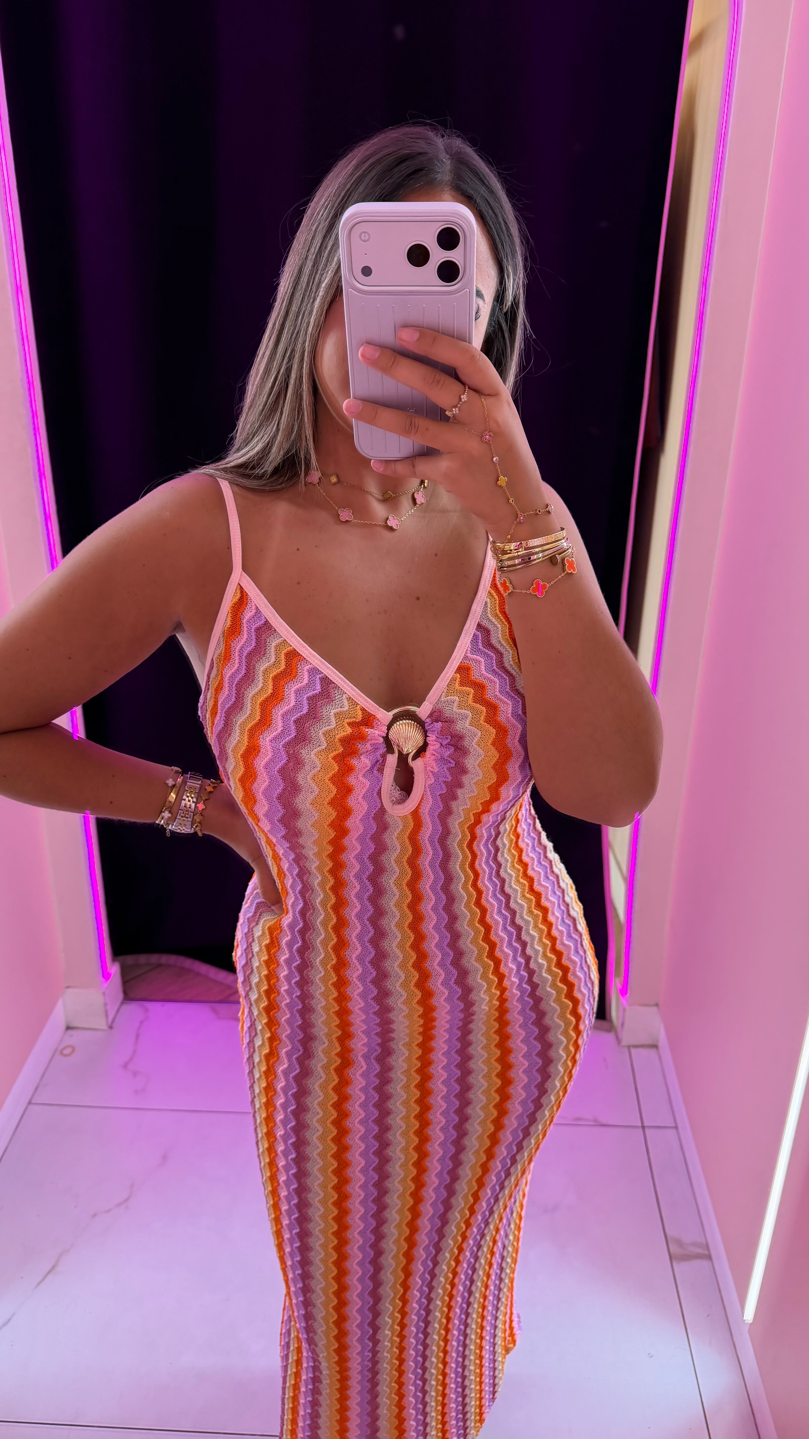Robe de plage coquillage 🐚🌺🦀