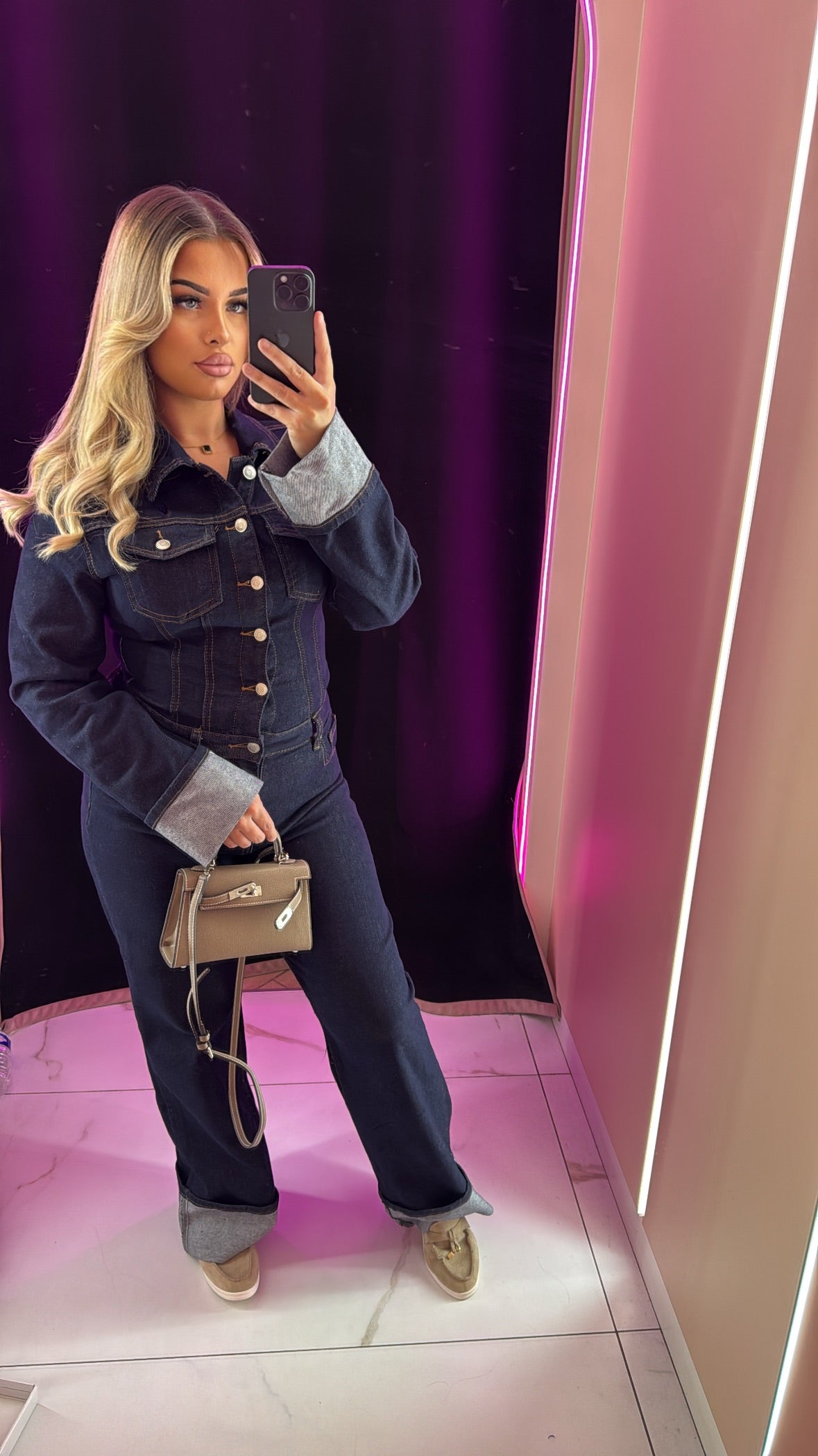 Combinaison en jean best seller