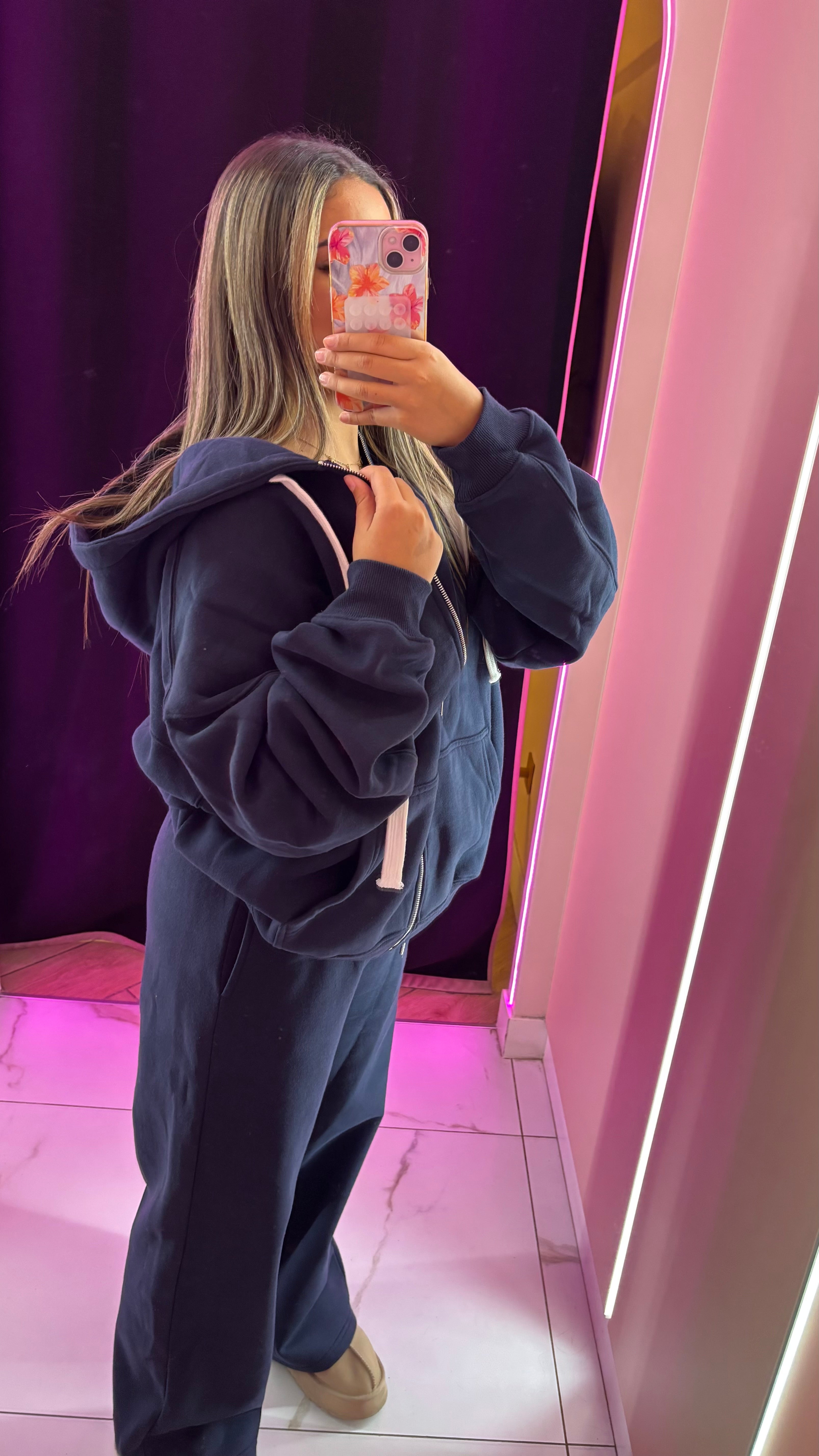 Ensemble jogging oversize