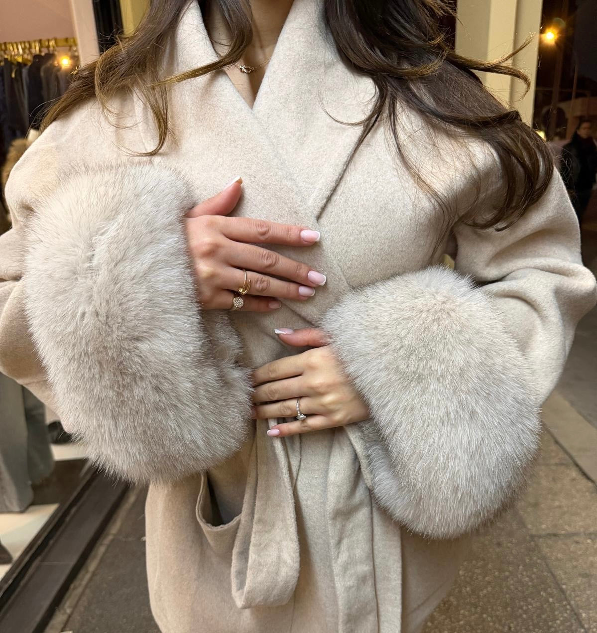 Manteau 100% cachemire