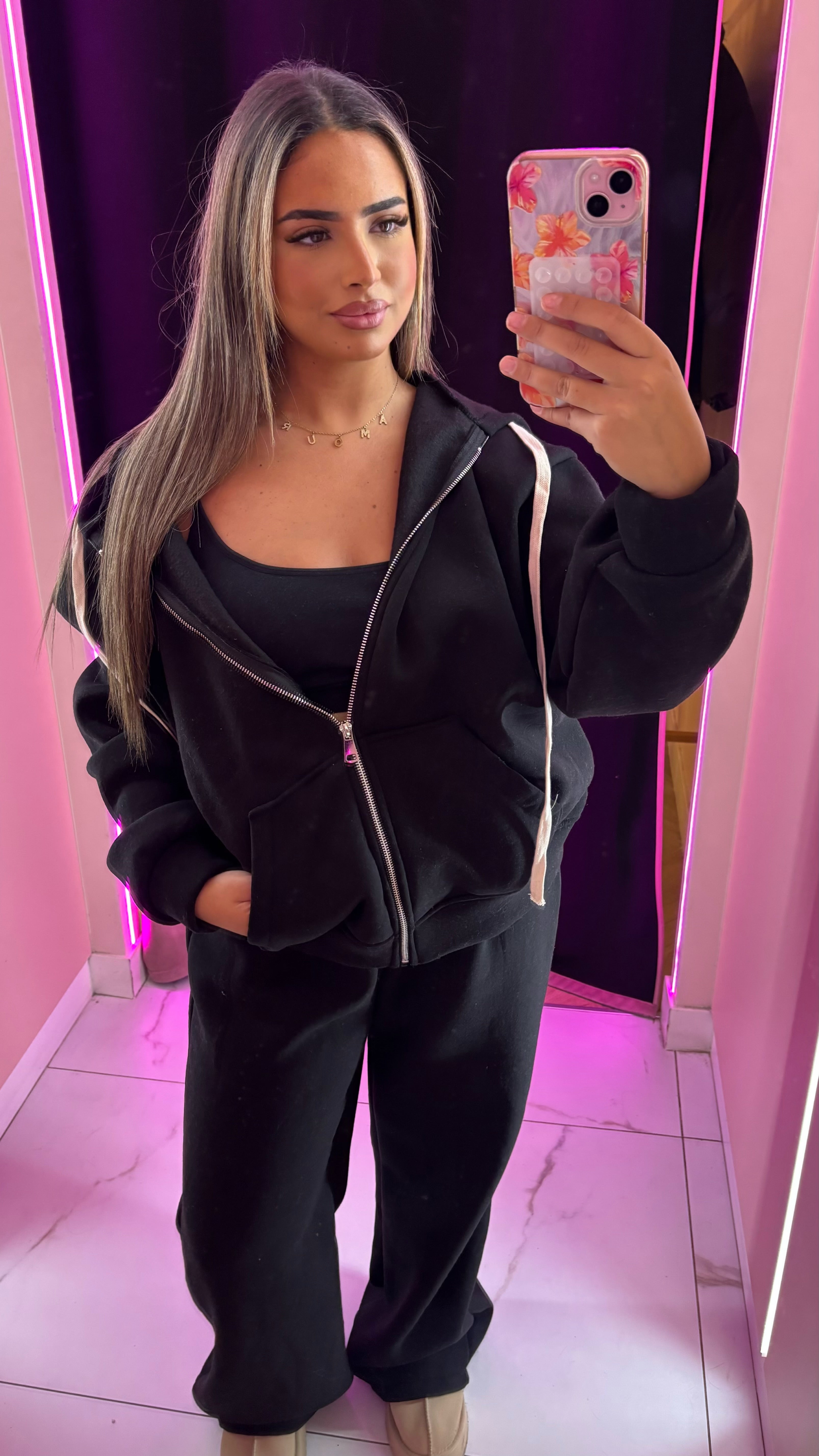 Ensemble jogging oversize