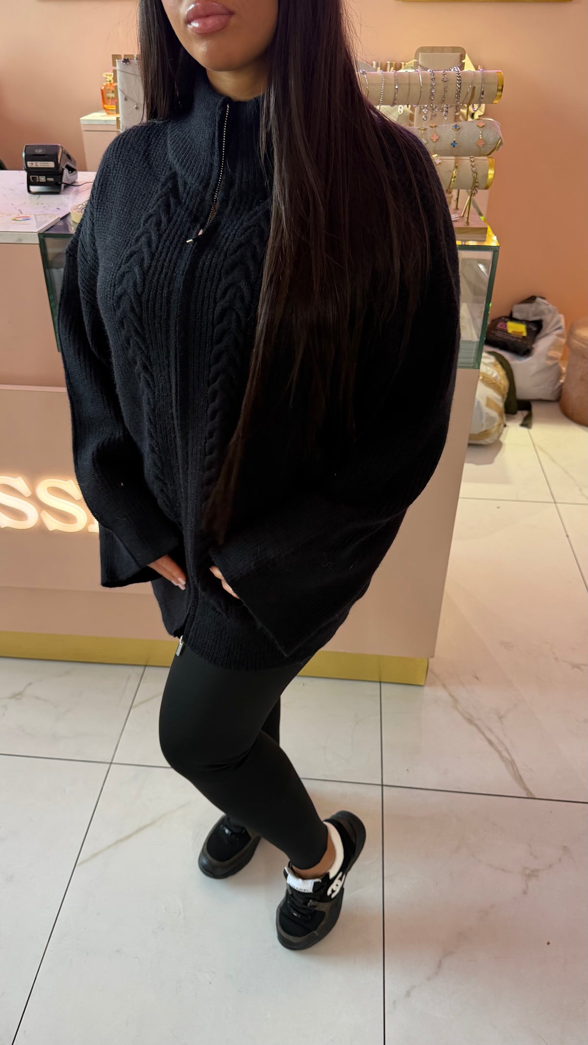 veste ness longue épaisse qualité supérieur