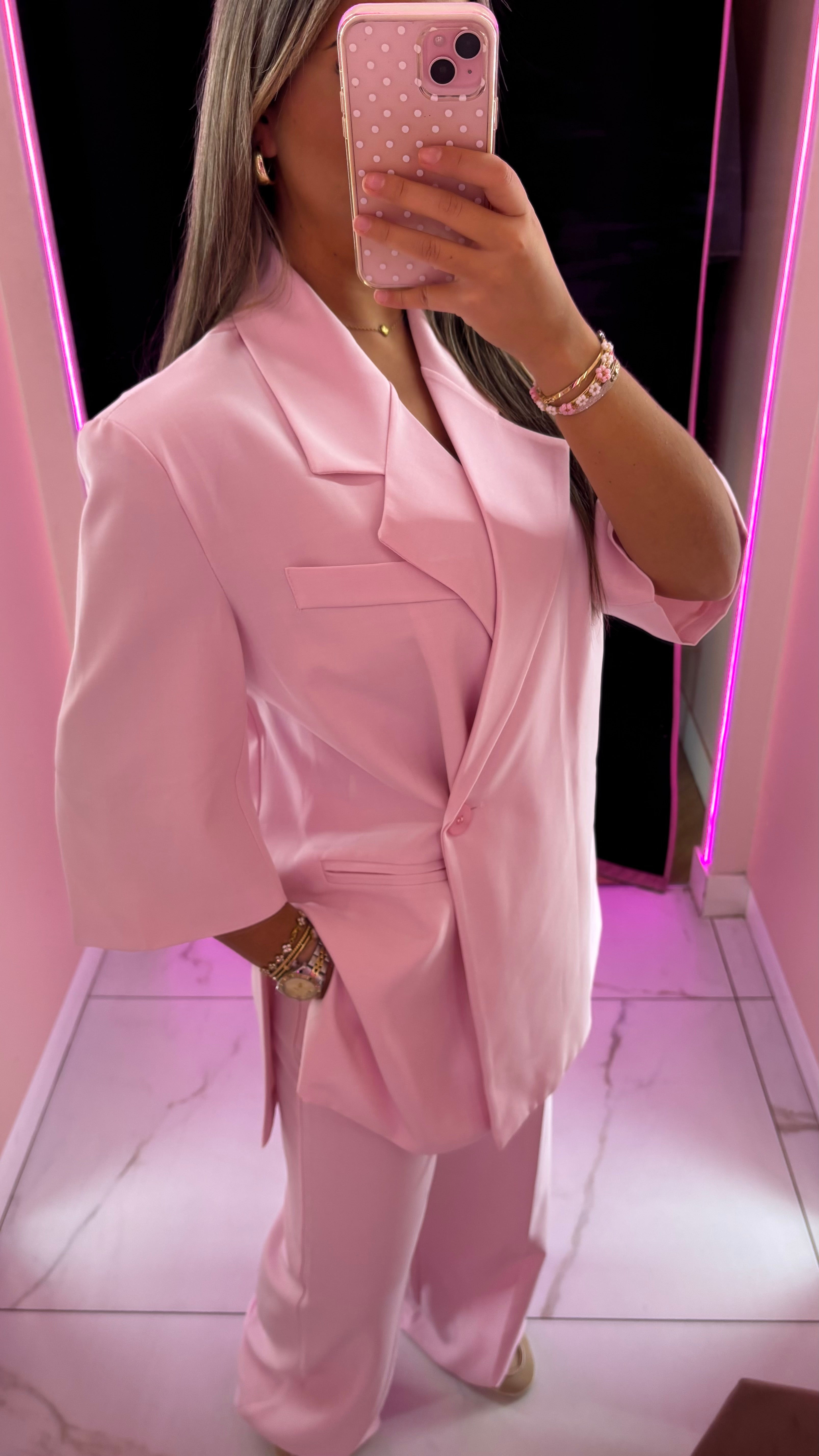 Ensemble tailleur oversize pantalon