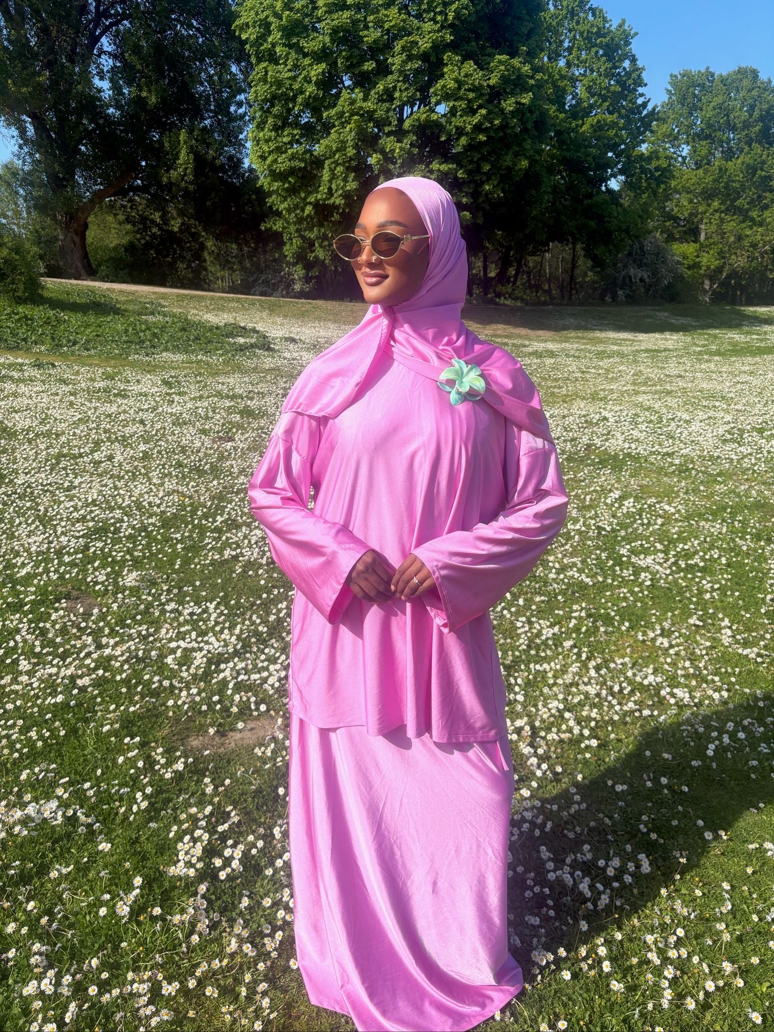 Burkini jupe avec legging intégré au Burkini + voile