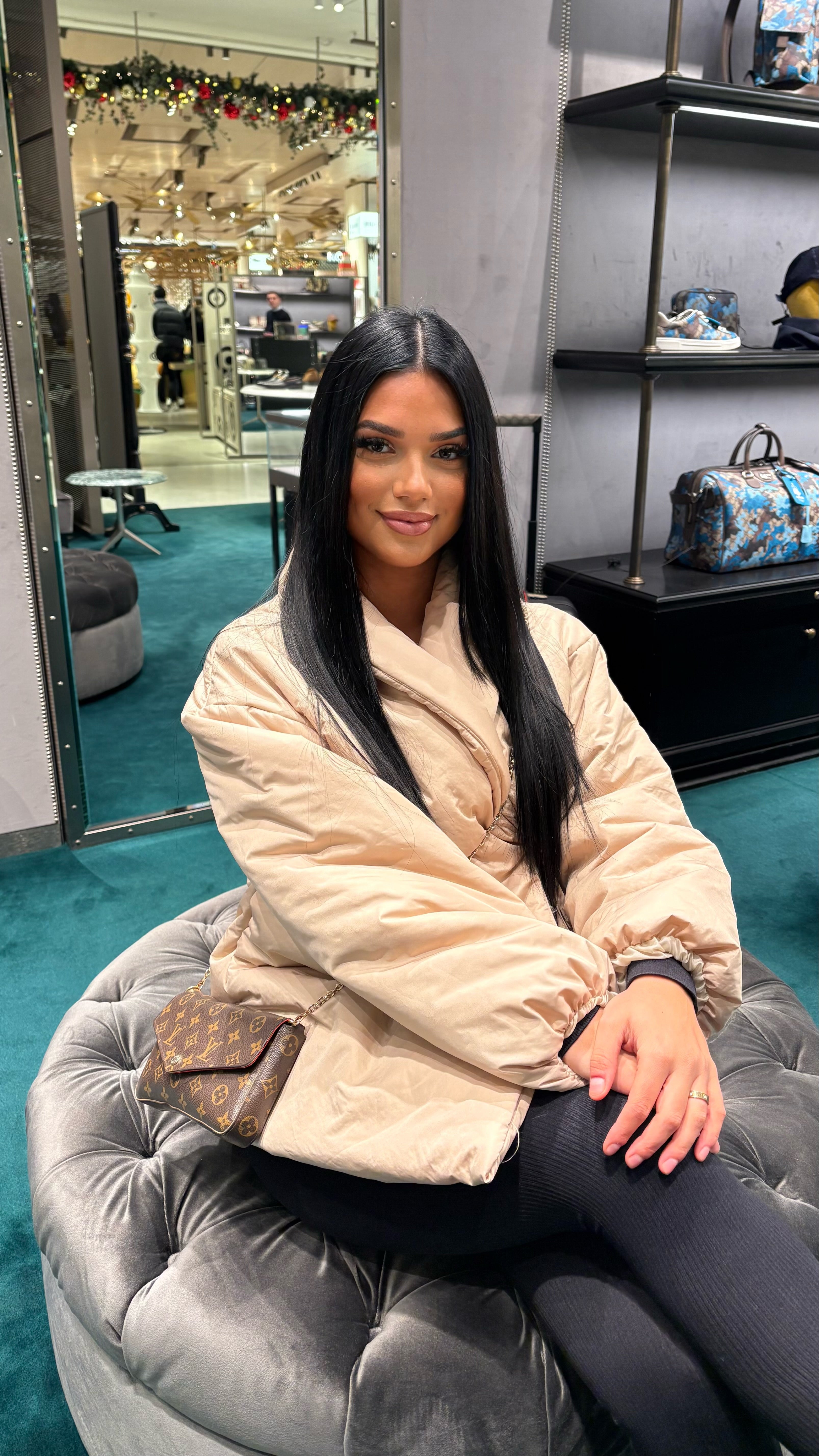 Doudoune pépite ceintré