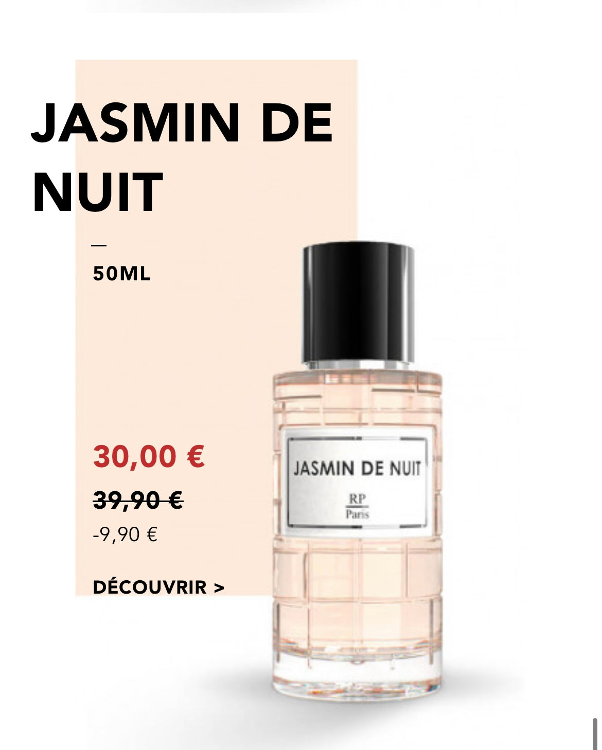 PARFUM JASMIN DE NUIT