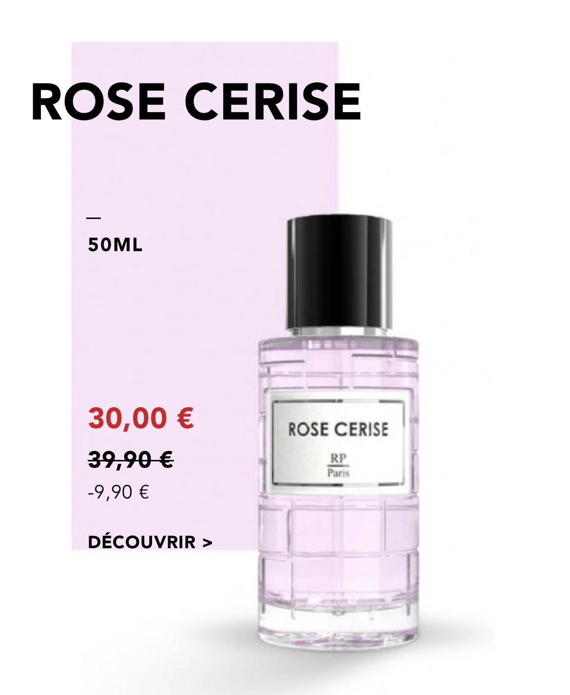 Parfum rose cerise